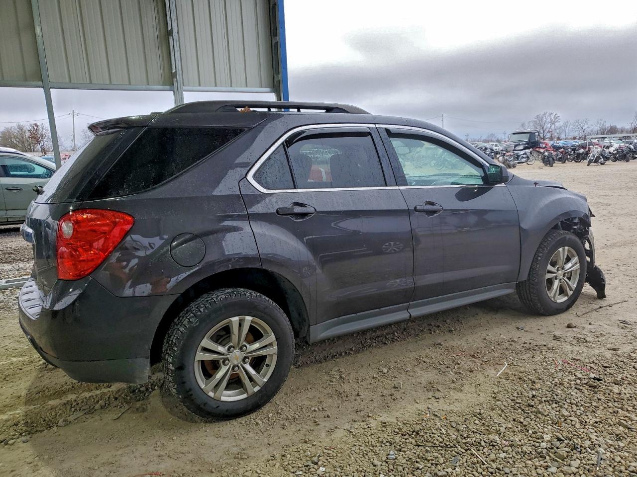 2015 Chevrolet Equinox Lt Gray vin: 1GNALBEK3FZ122221