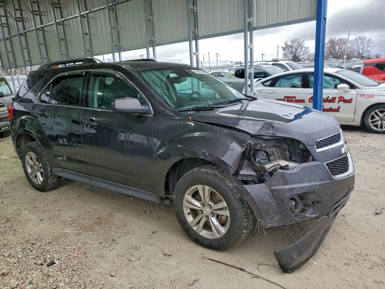 2015 Chevrolet Equinox Lt Gray vin: 1GNALBEK3FZ122221