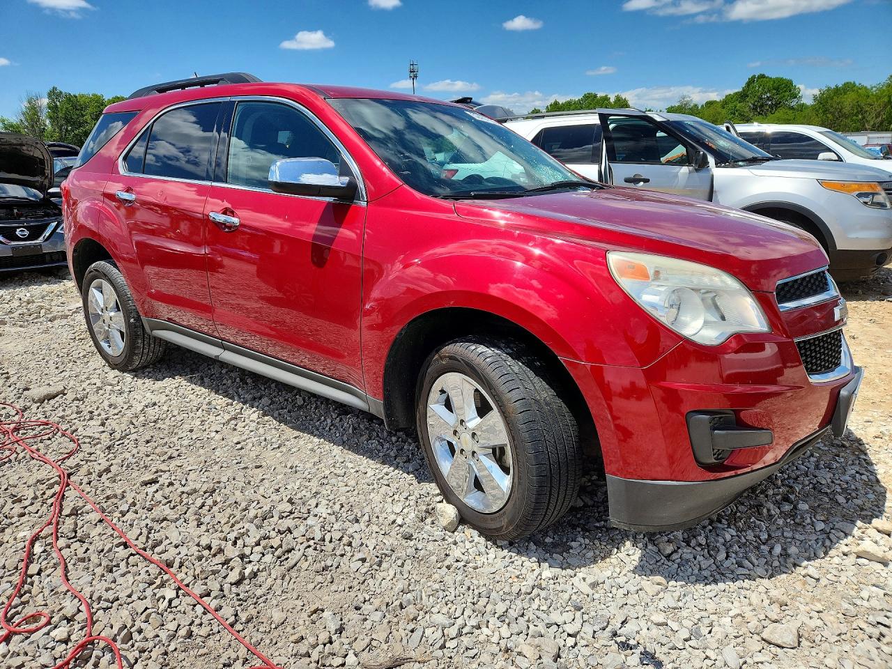 2014 Chevrolet Equinox Lt Burgundy vin: 1GNALBEK4EZ106740