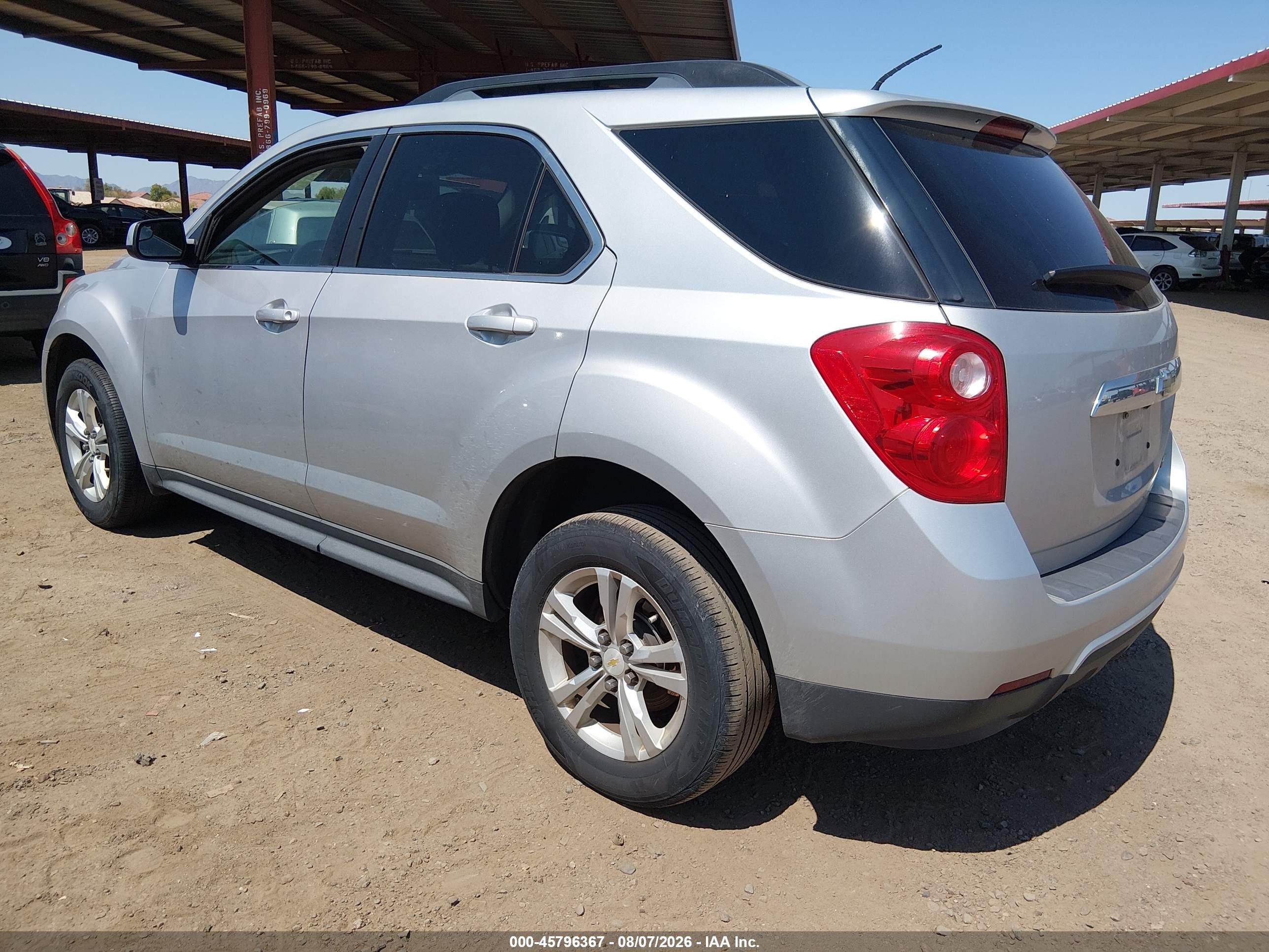 2014 Chevrolet Equinox Lt Silver vin: 1GNALBEK4EZ137700