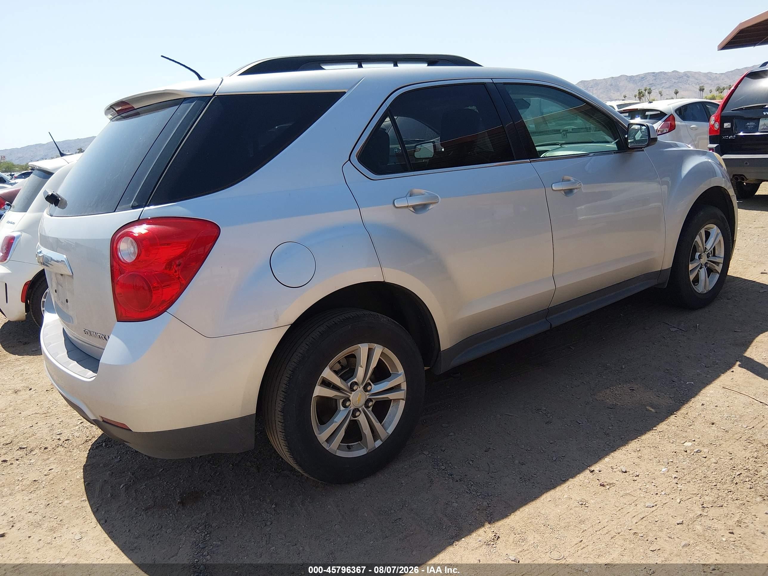 2014 Chevrolet Equinox Lt Silver vin: 1GNALBEK4EZ137700
