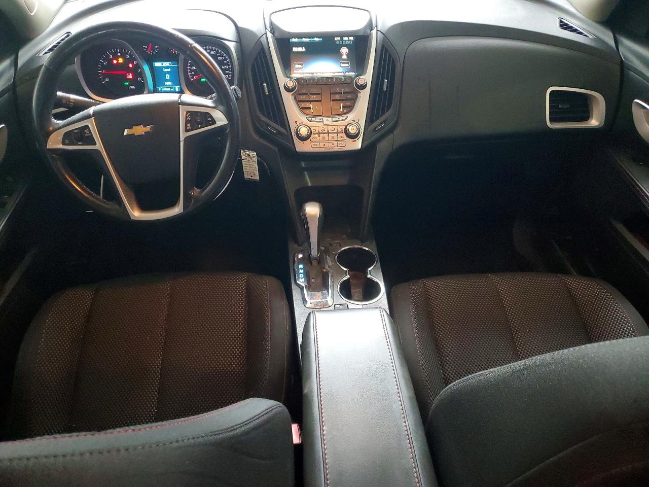 2015 Chevrolet Equinox Lt White vin: 1GNALBEK4FZ110353