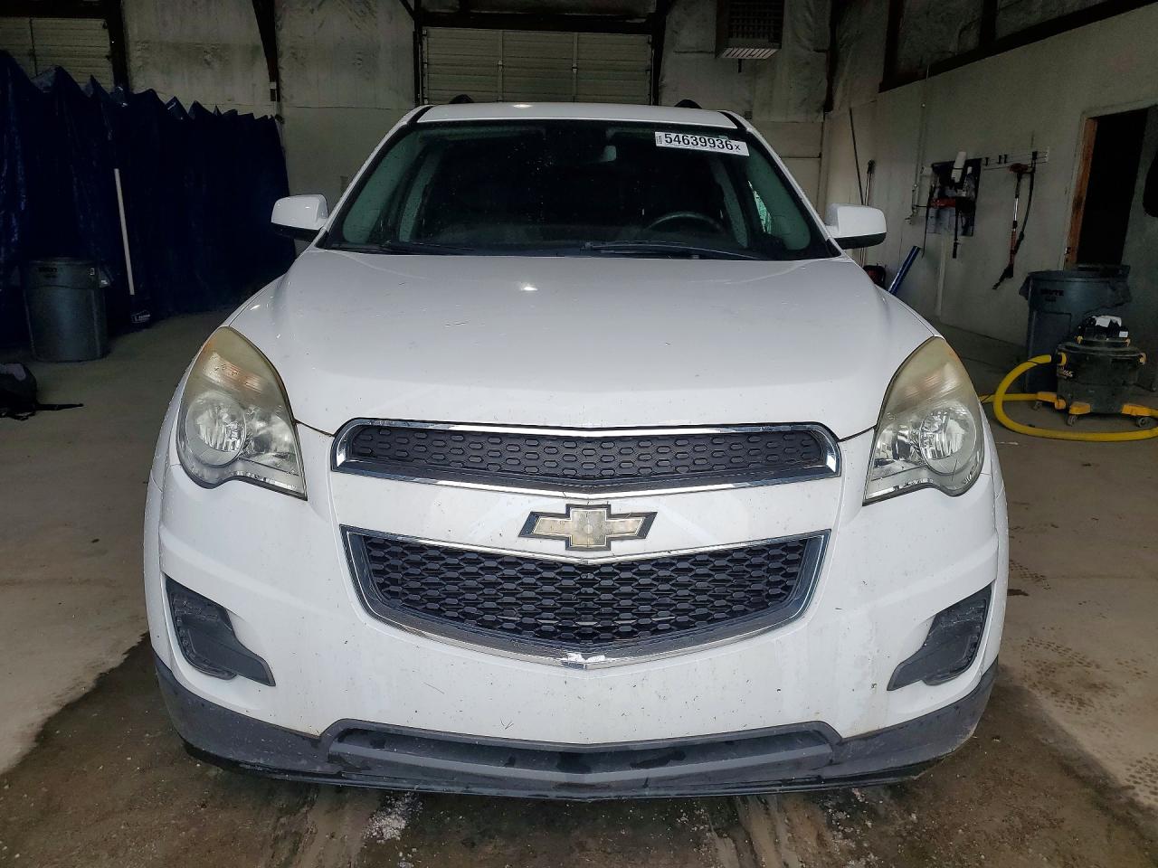 2015 Chevrolet Equinox Lt White vin: 1GNALBEK4FZ110353