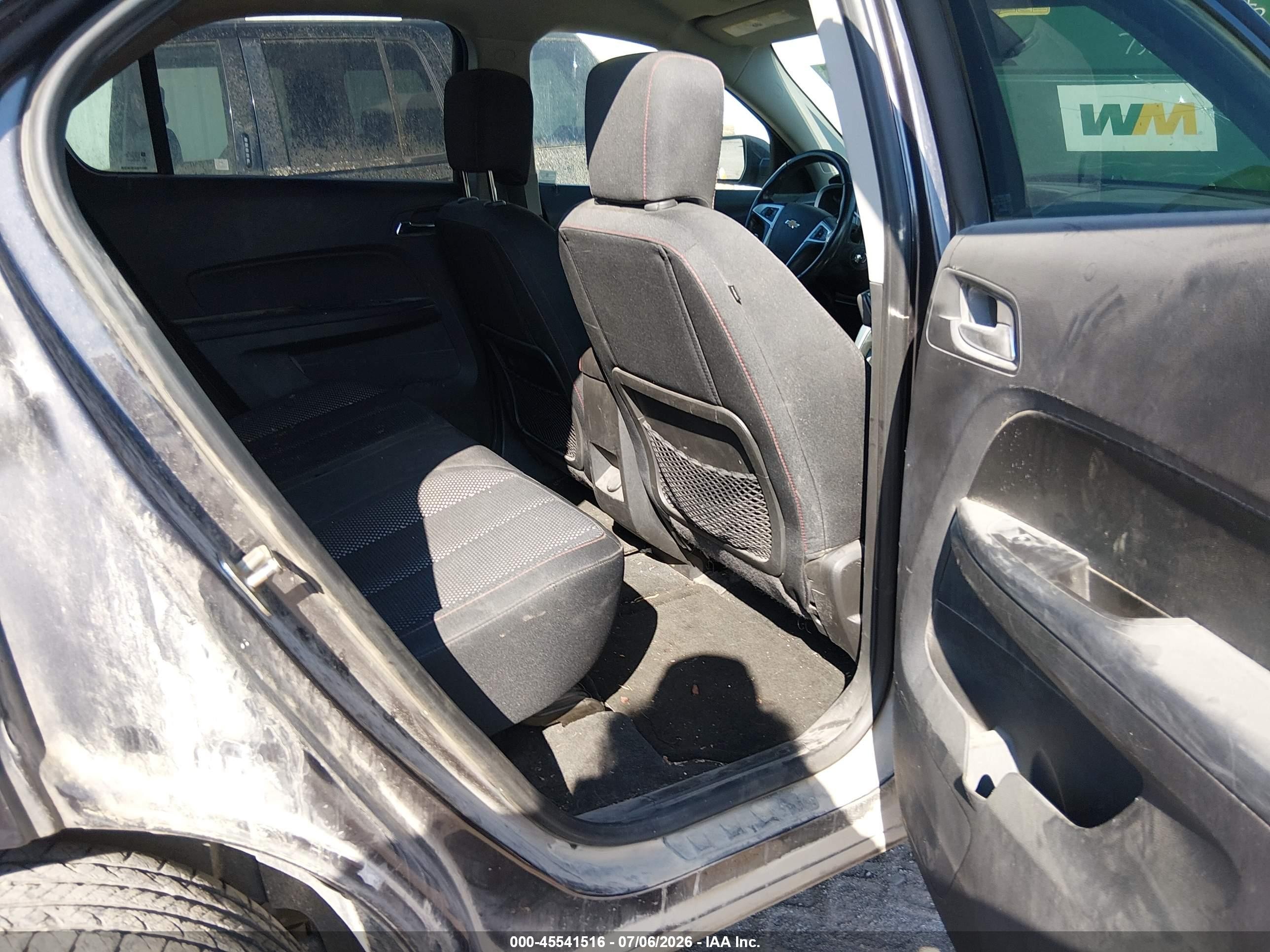 2014 Chevrolet Equinox Lt Black vin: 1GNALBEK5EZ131968