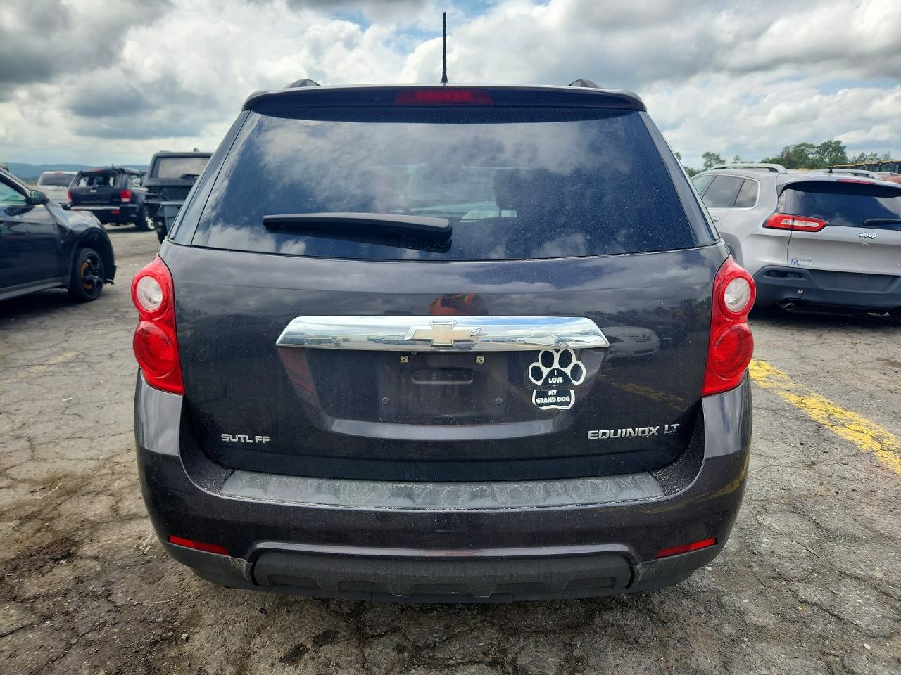 2014 Chevrolet Equinox Lt Gray vin: 1GNALBEK5EZ133462