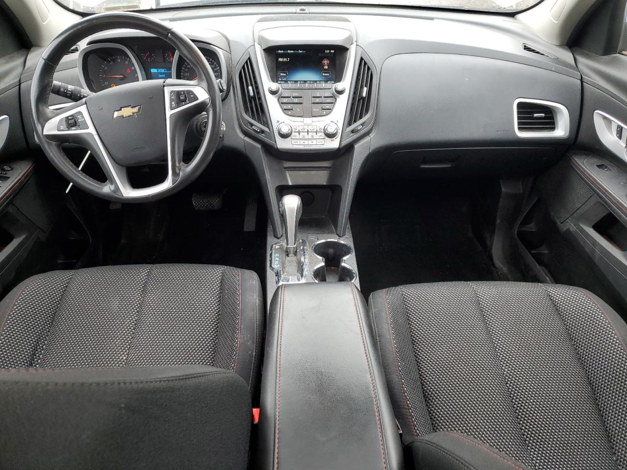 2015 Chevrolet Equinox Lt White vin: 1GNALBEK5FZ140395