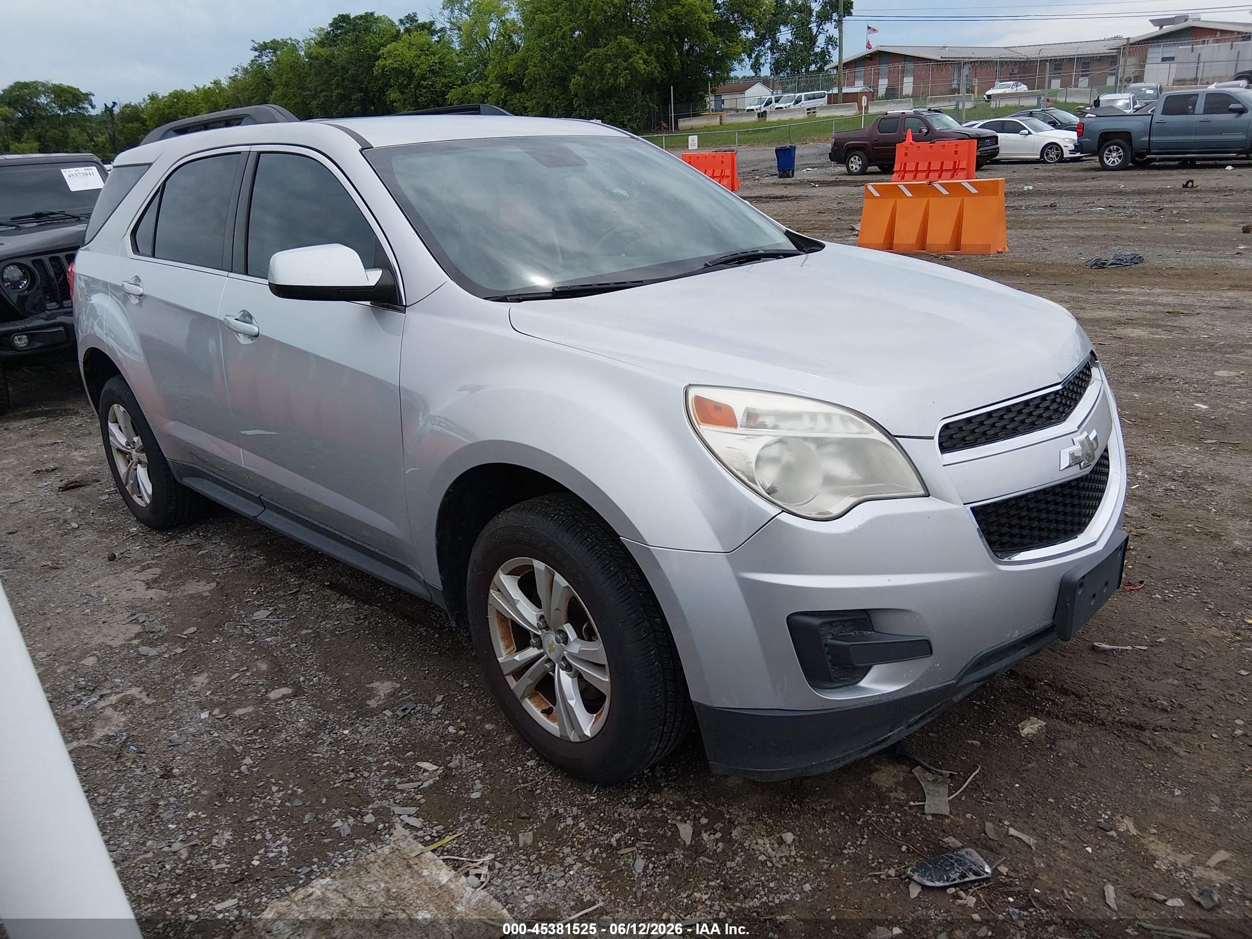 2015 Chevrolet Equinox Lt Silver vin: 1GNALBEK5FZ145290