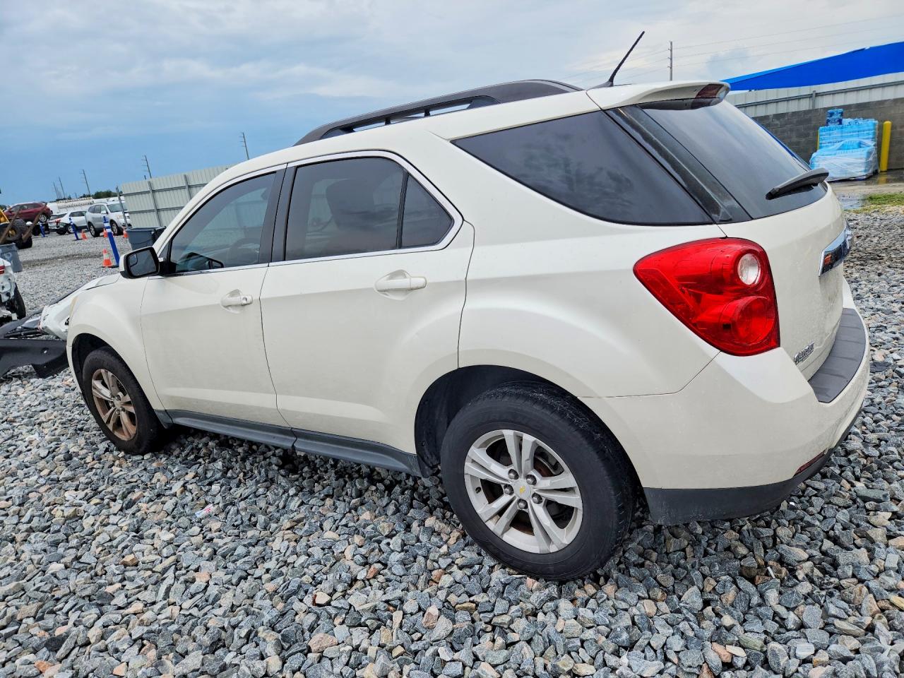 2014 Chevrolet Equinox Lt White vin: 1GNALBEK6EZ103662
