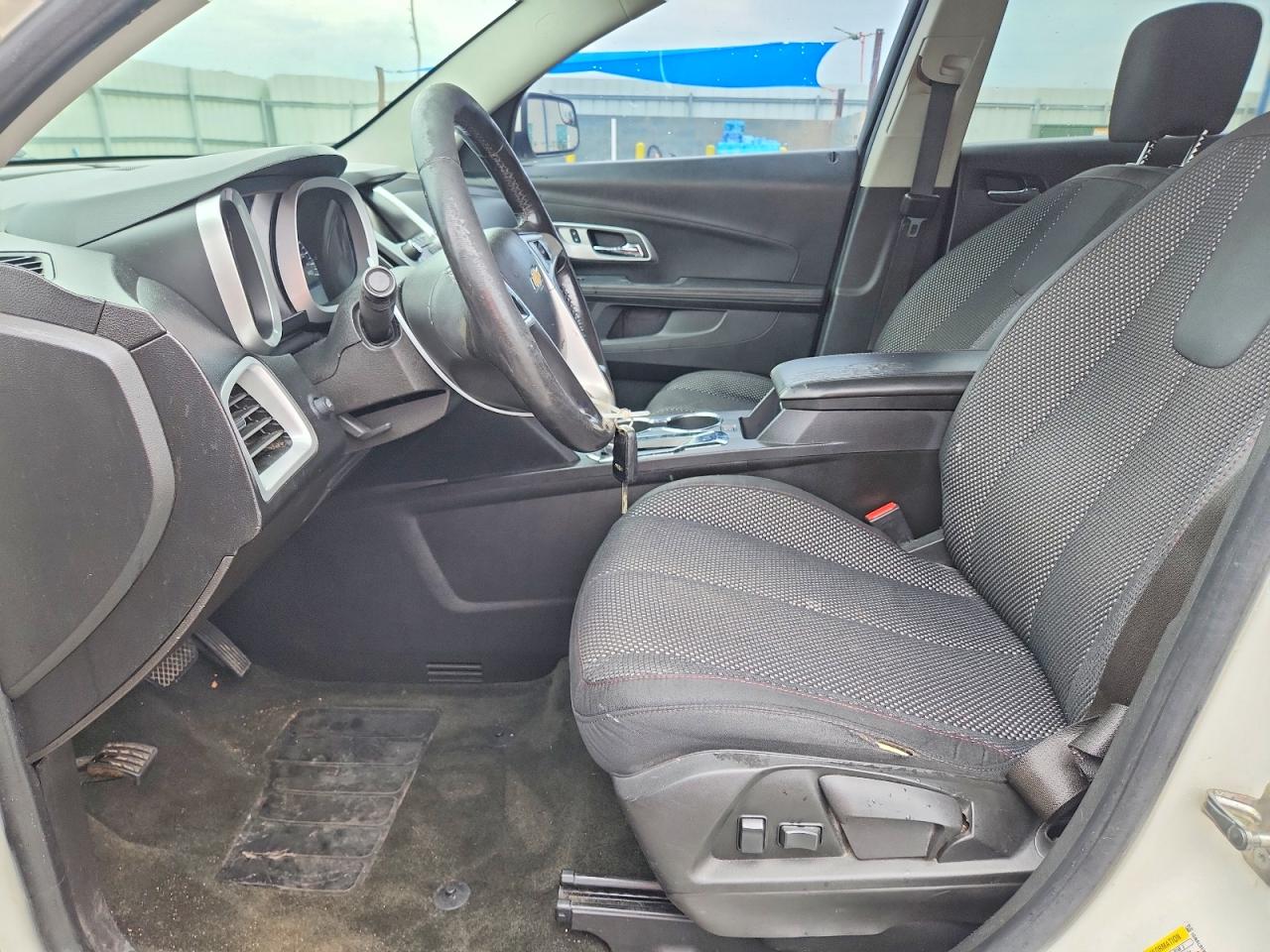 2014 Chevrolet Equinox Lt White vin: 1GNALBEK6EZ103662