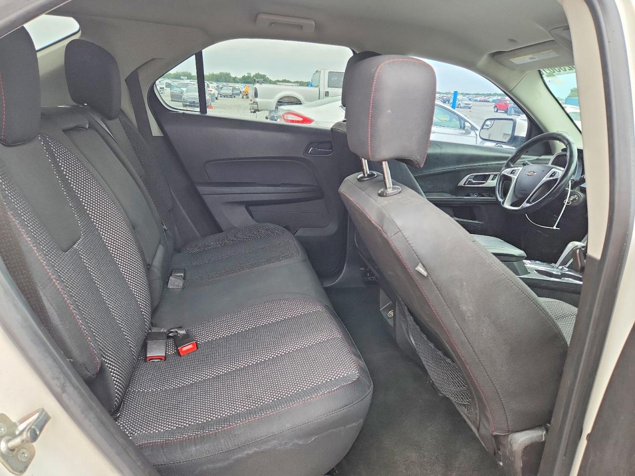 2014 Chevrolet Equinox Lt White vin: 1GNALBEK6EZ103662
