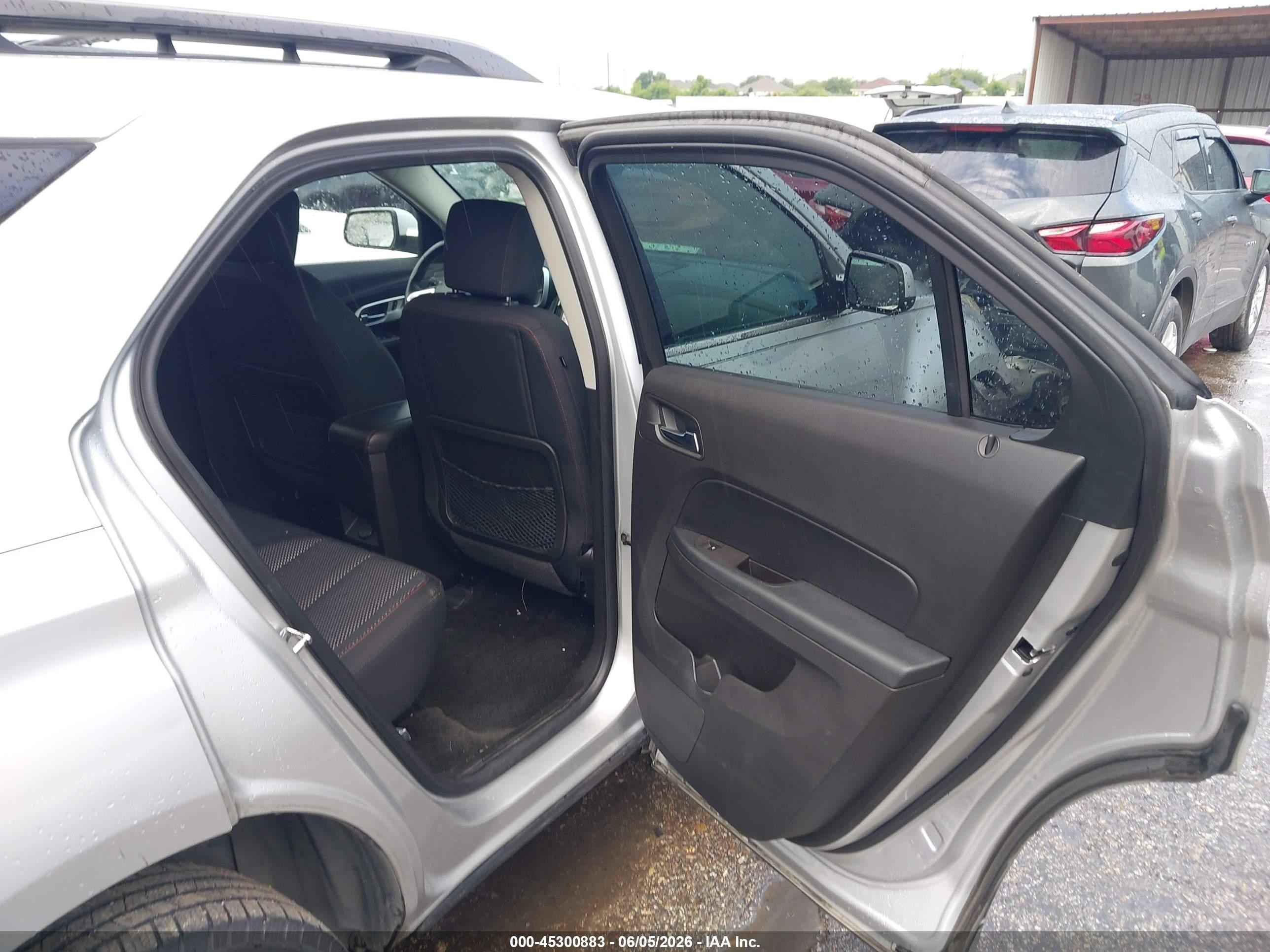 2015 Chevrolet Equinox 1lt Silver vin: 1GNALBEK6FZ105865