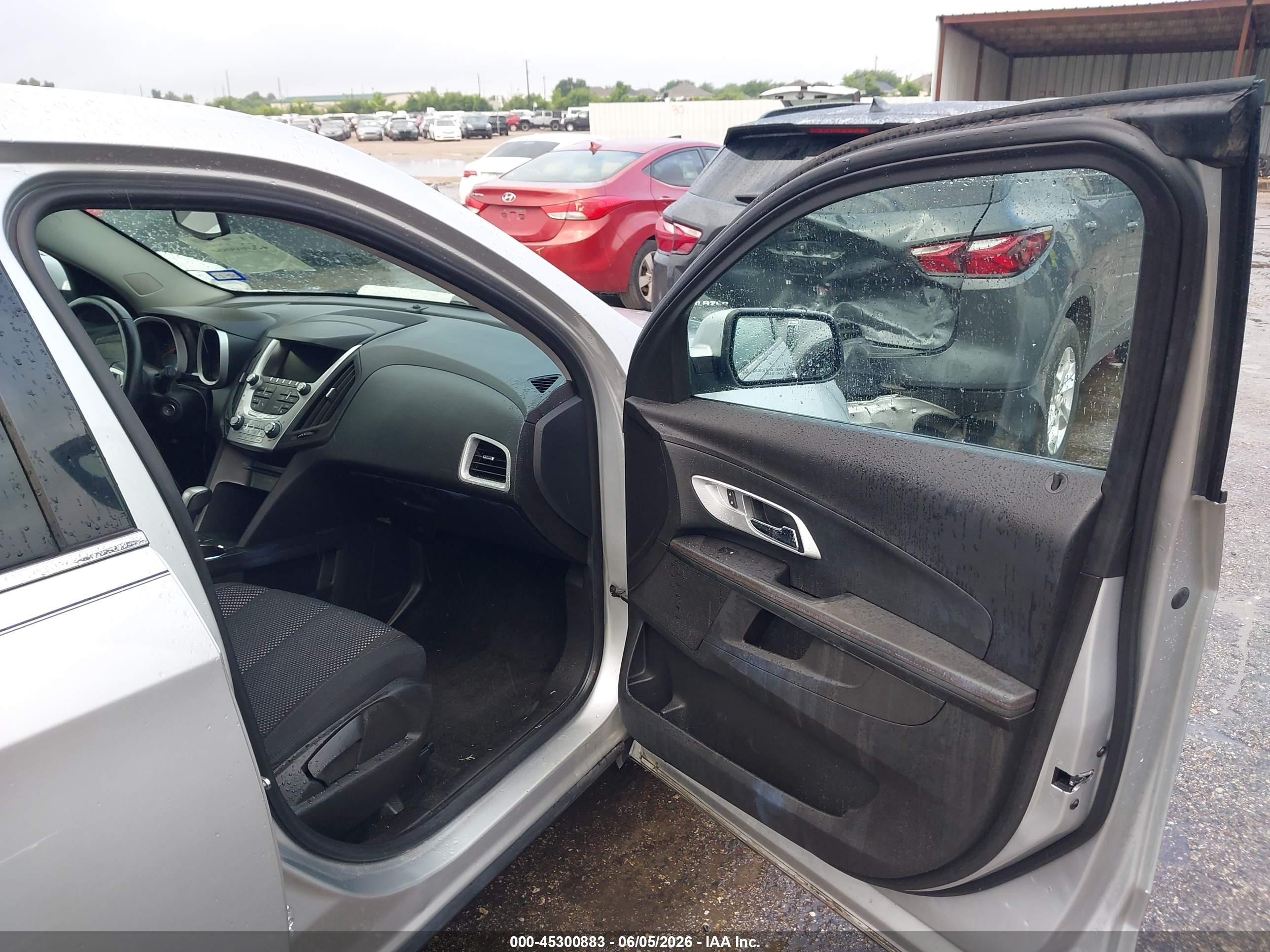 2015 Chevrolet Equinox 1lt Silver vin: 1GNALBEK6FZ105865