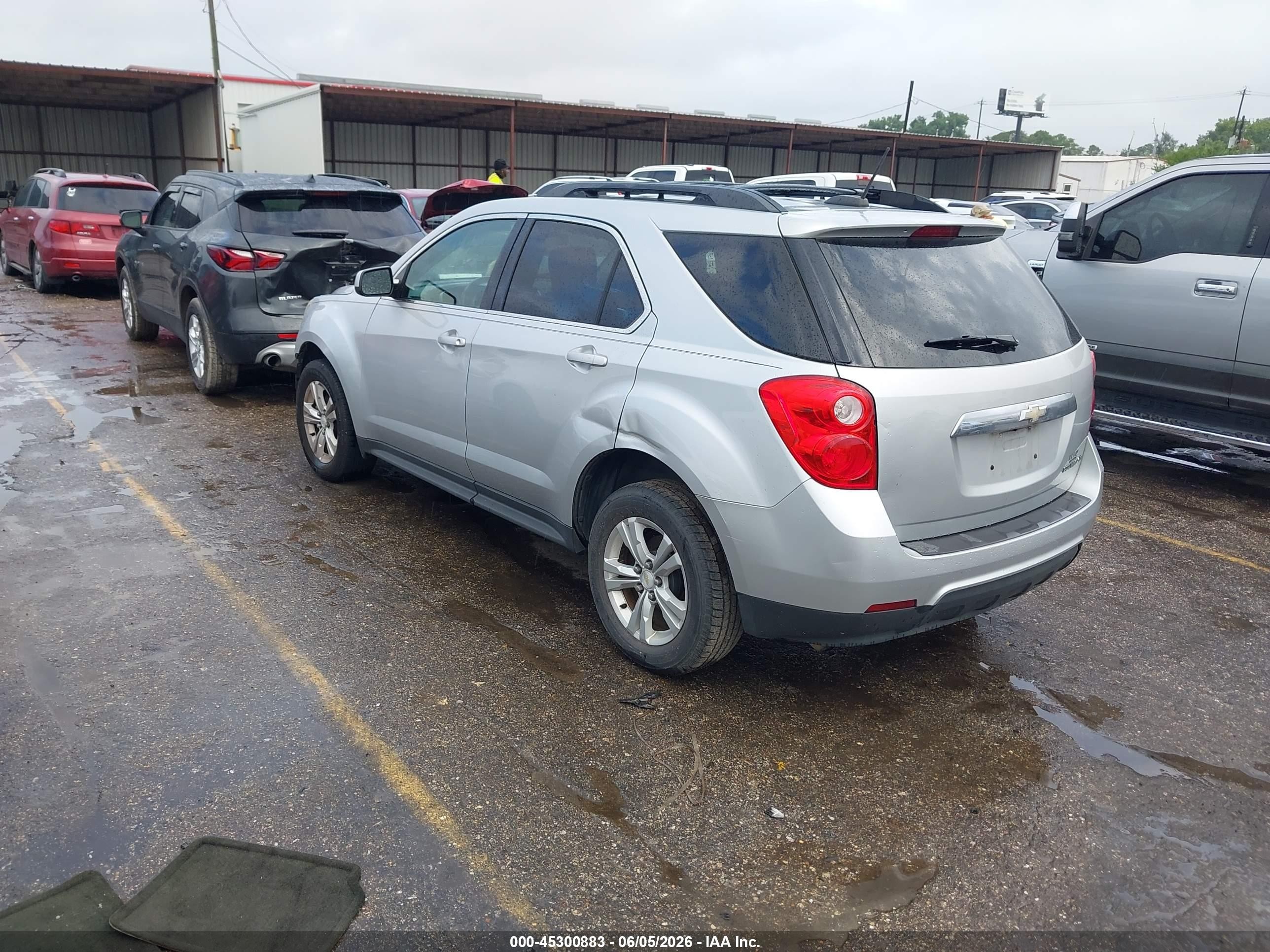 2015 Chevrolet Equinox 1lt Silver vin: 1GNALBEK6FZ105865
