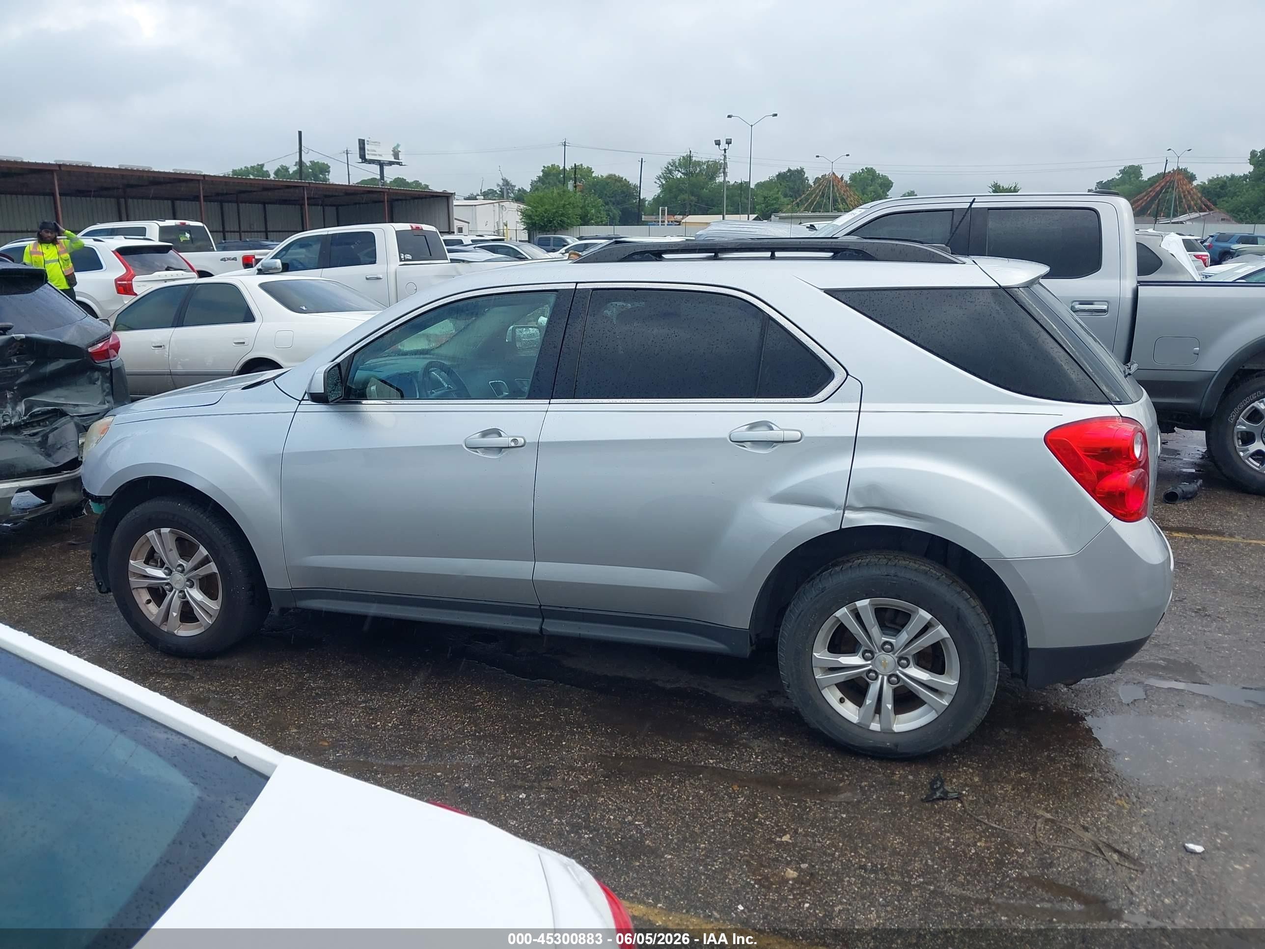 2015 Chevrolet Equinox 1lt Silver vin: 1GNALBEK6FZ105865
