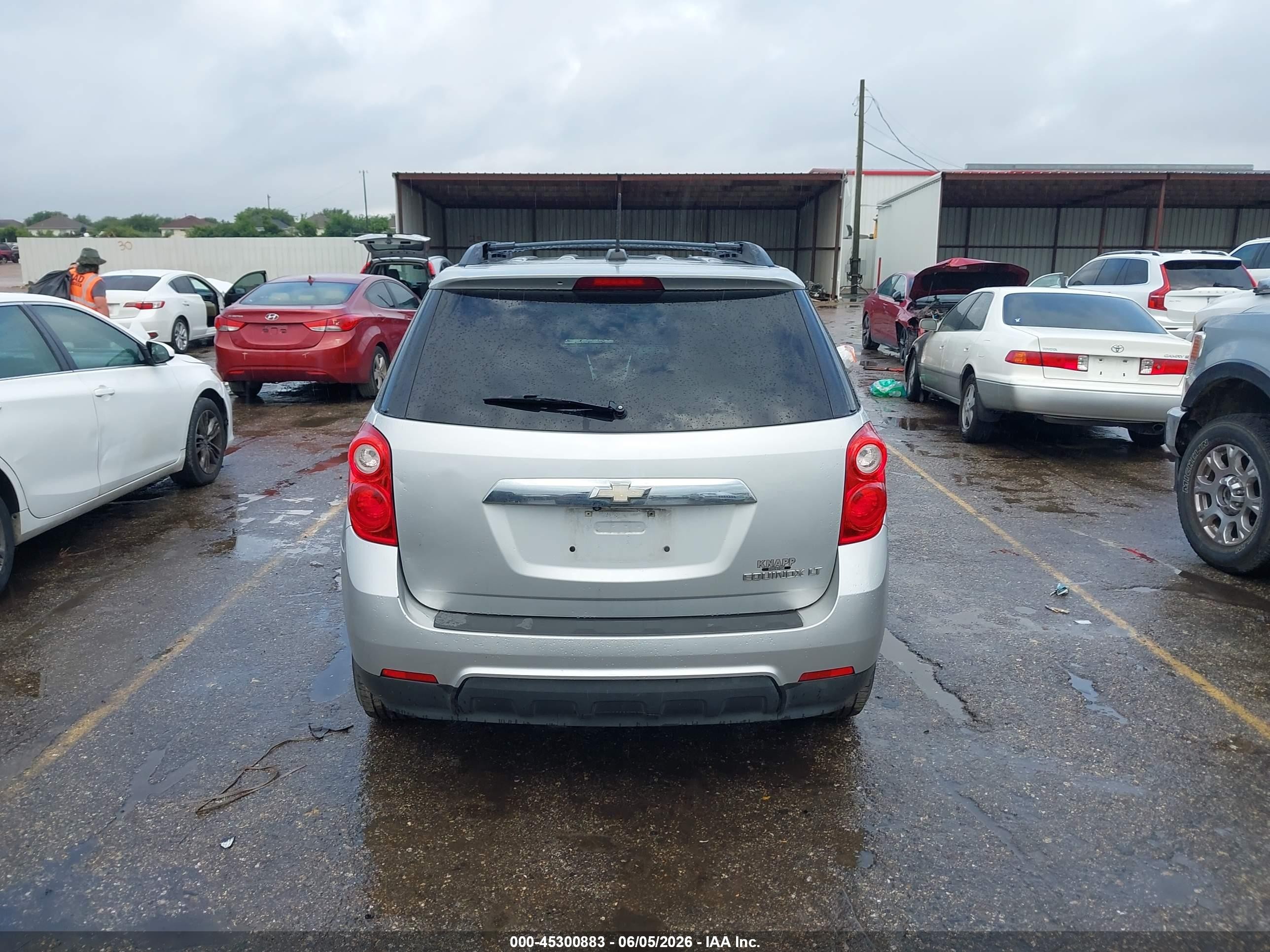 2015 Chevrolet Equinox 1lt Silver vin: 1GNALBEK6FZ105865