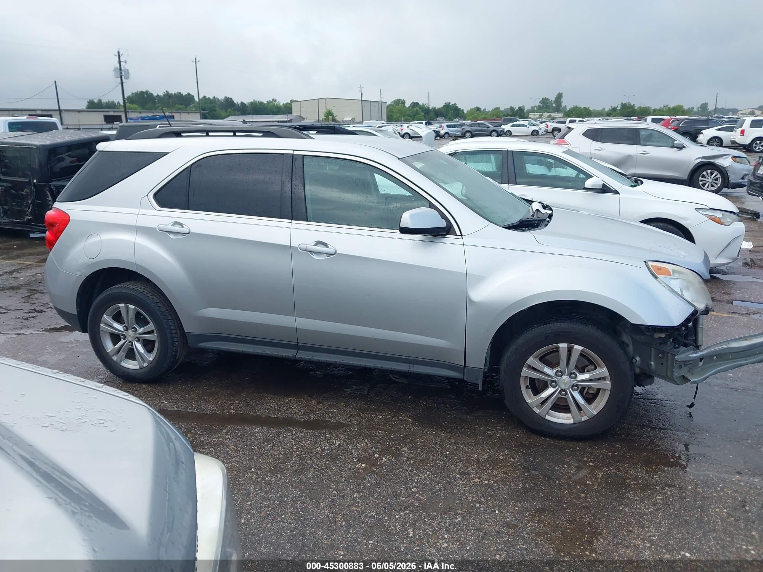 2015 Chevrolet Equinox 1lt Silver vin: 1GNALBEK6FZ105865