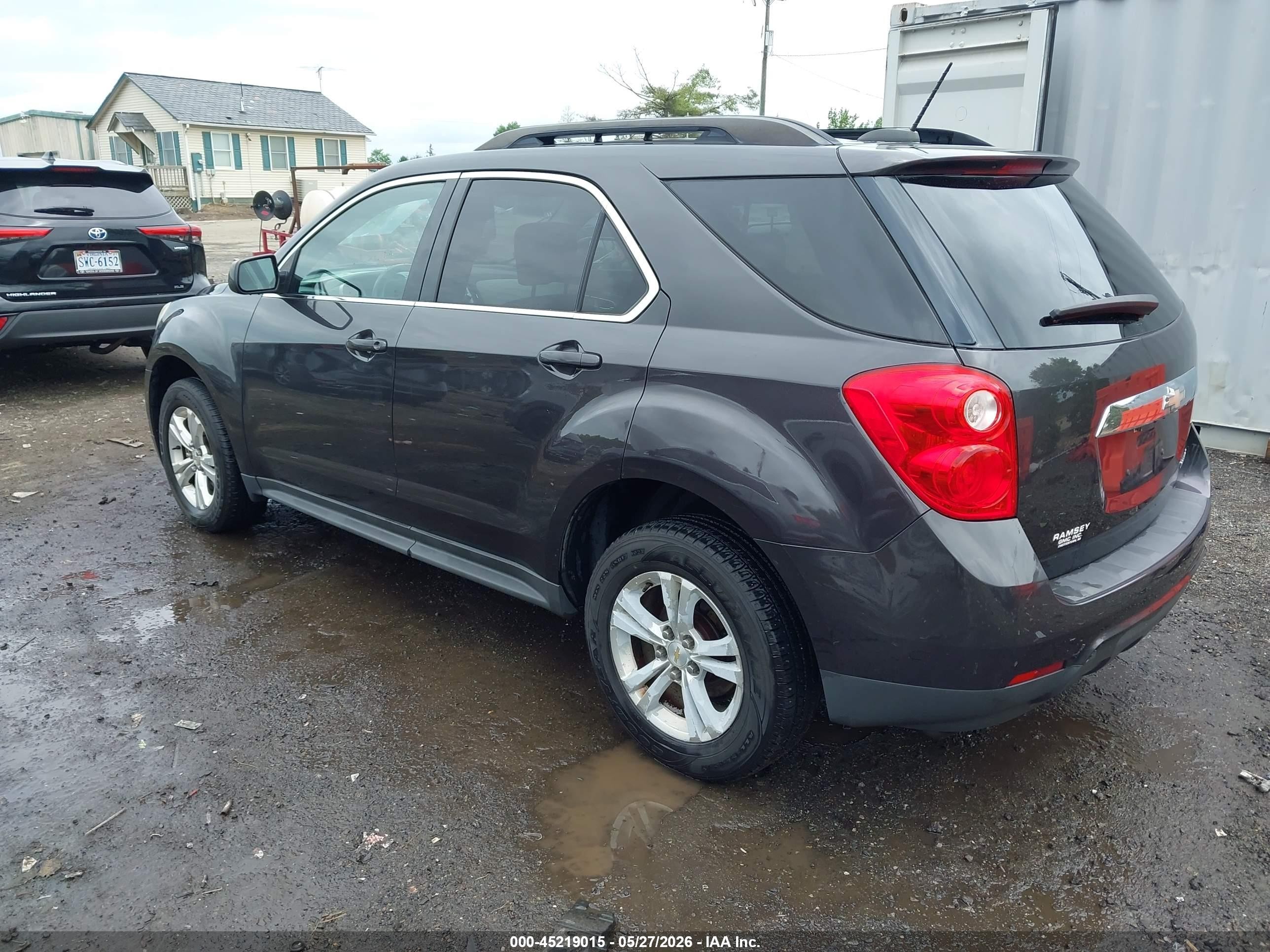 2015 Chevrolet Equinox 1lt Black vin: 1GNALBEK6FZ106742