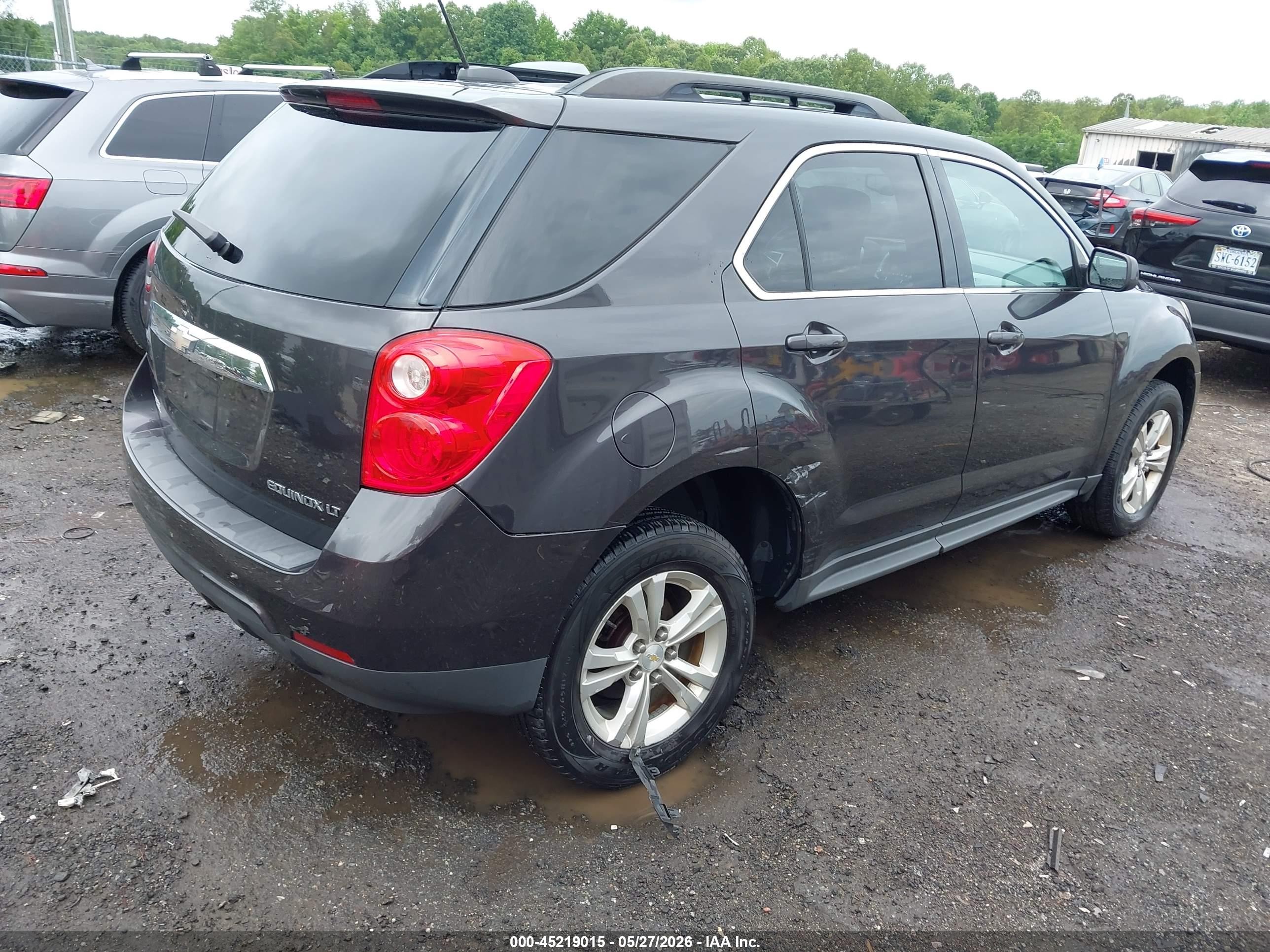 2015 Chevrolet Equinox 1lt Black vin: 1GNALBEK6FZ106742