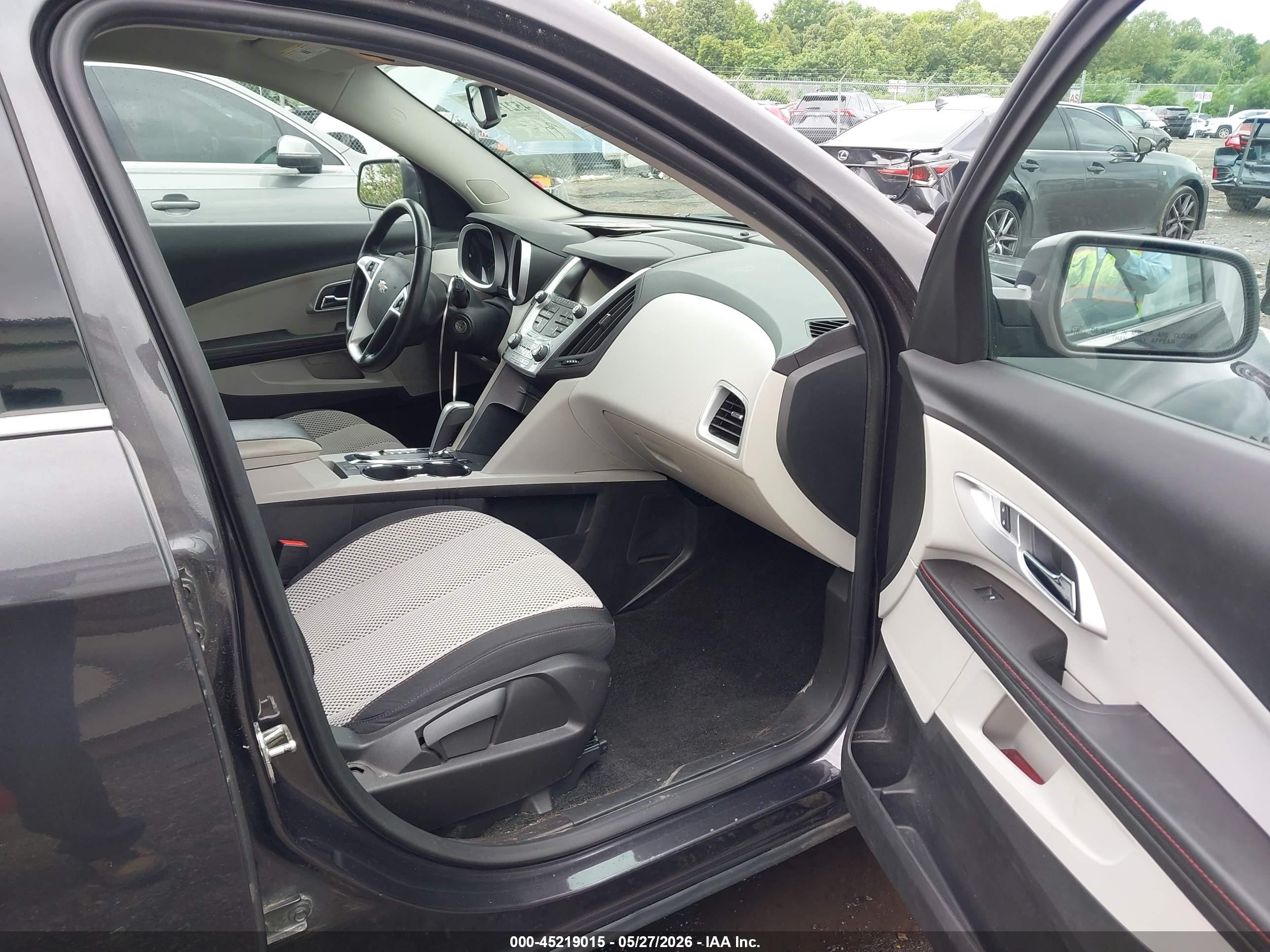 2015 Chevrolet Equinox 1lt Black vin: 1GNALBEK6FZ106742