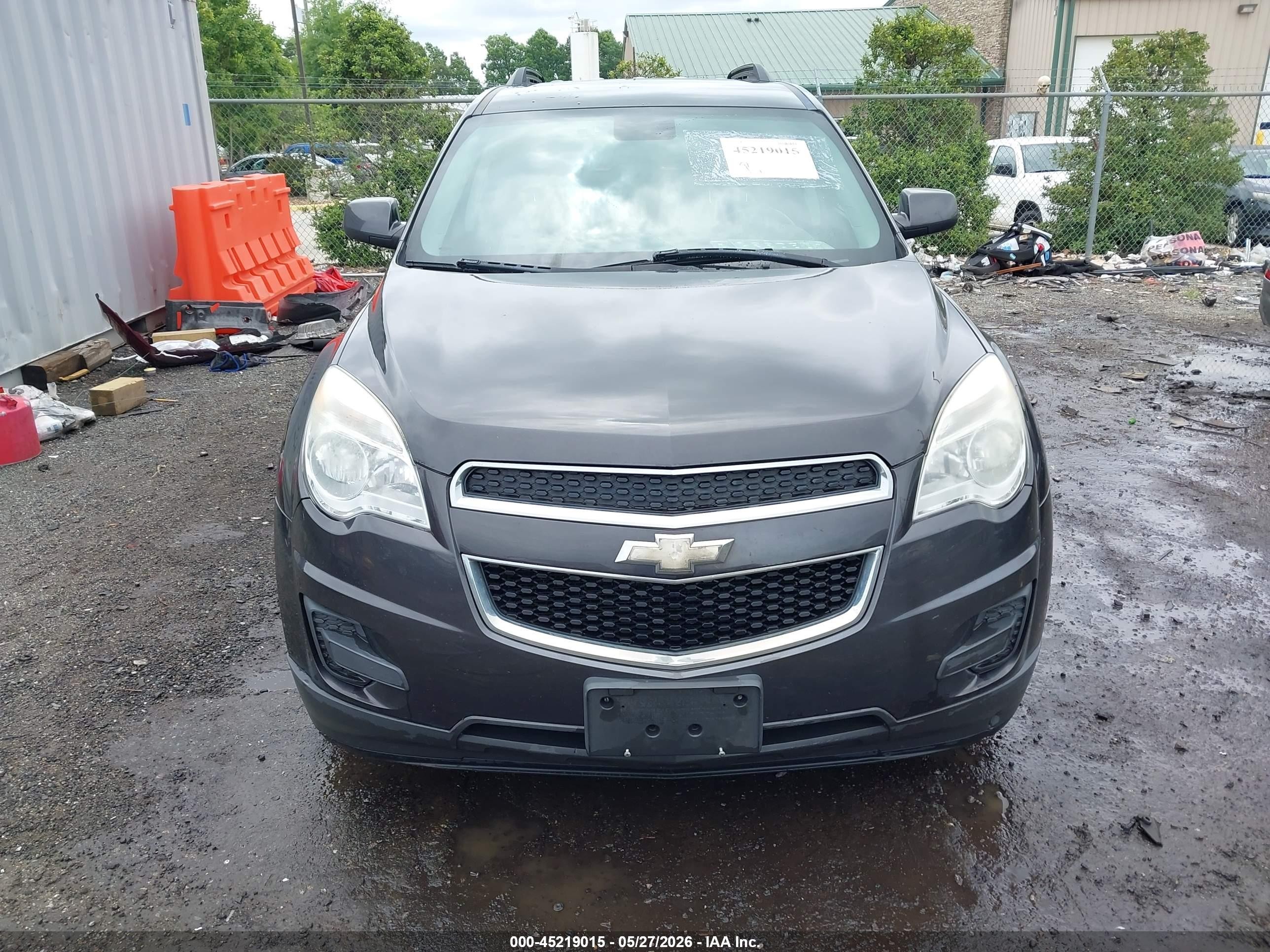 2015 Chevrolet Equinox 1lt Black vin: 1GNALBEK6FZ106742