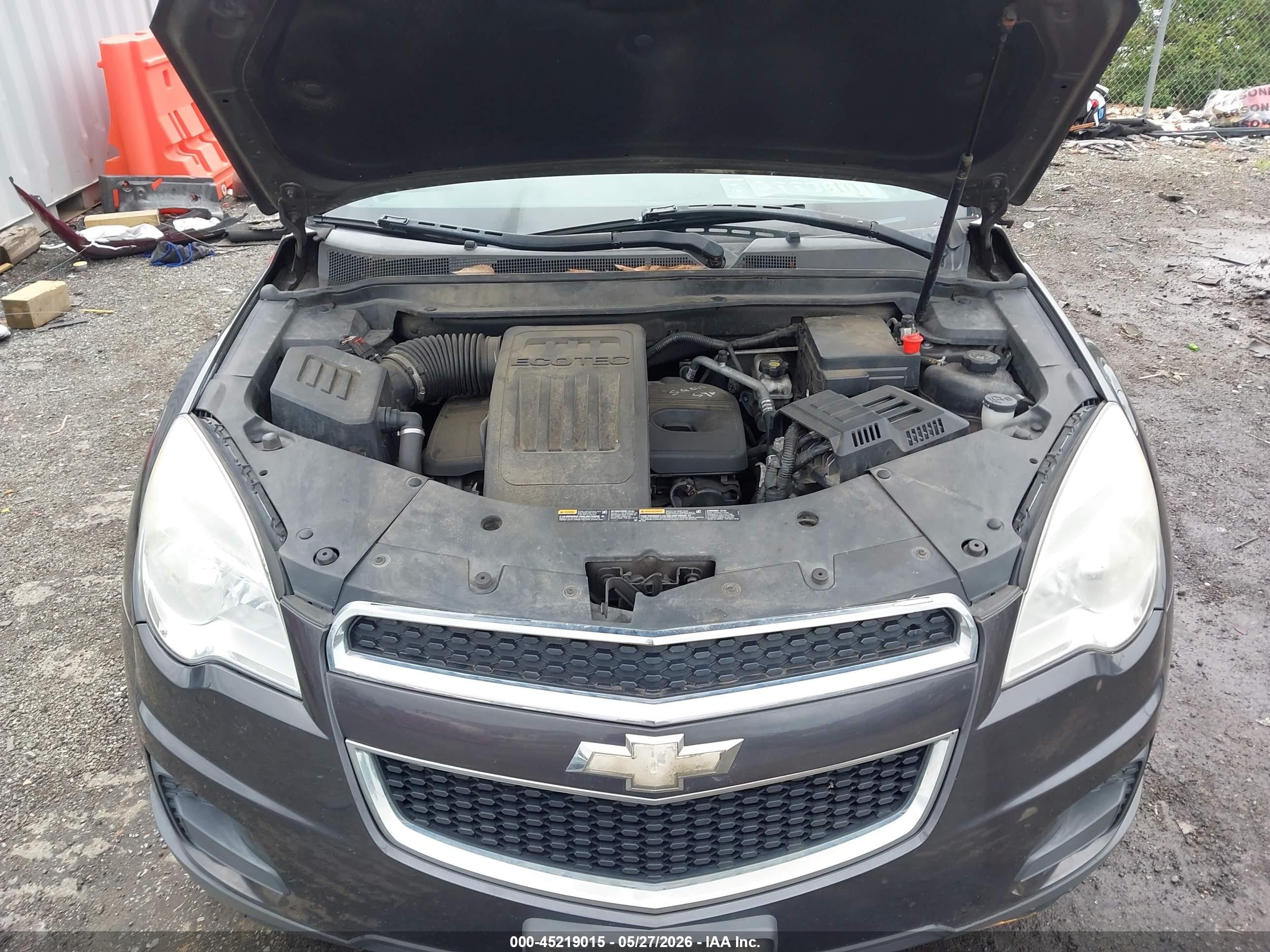 2015 Chevrolet Equinox 1lt Black vin: 1GNALBEK6FZ106742
