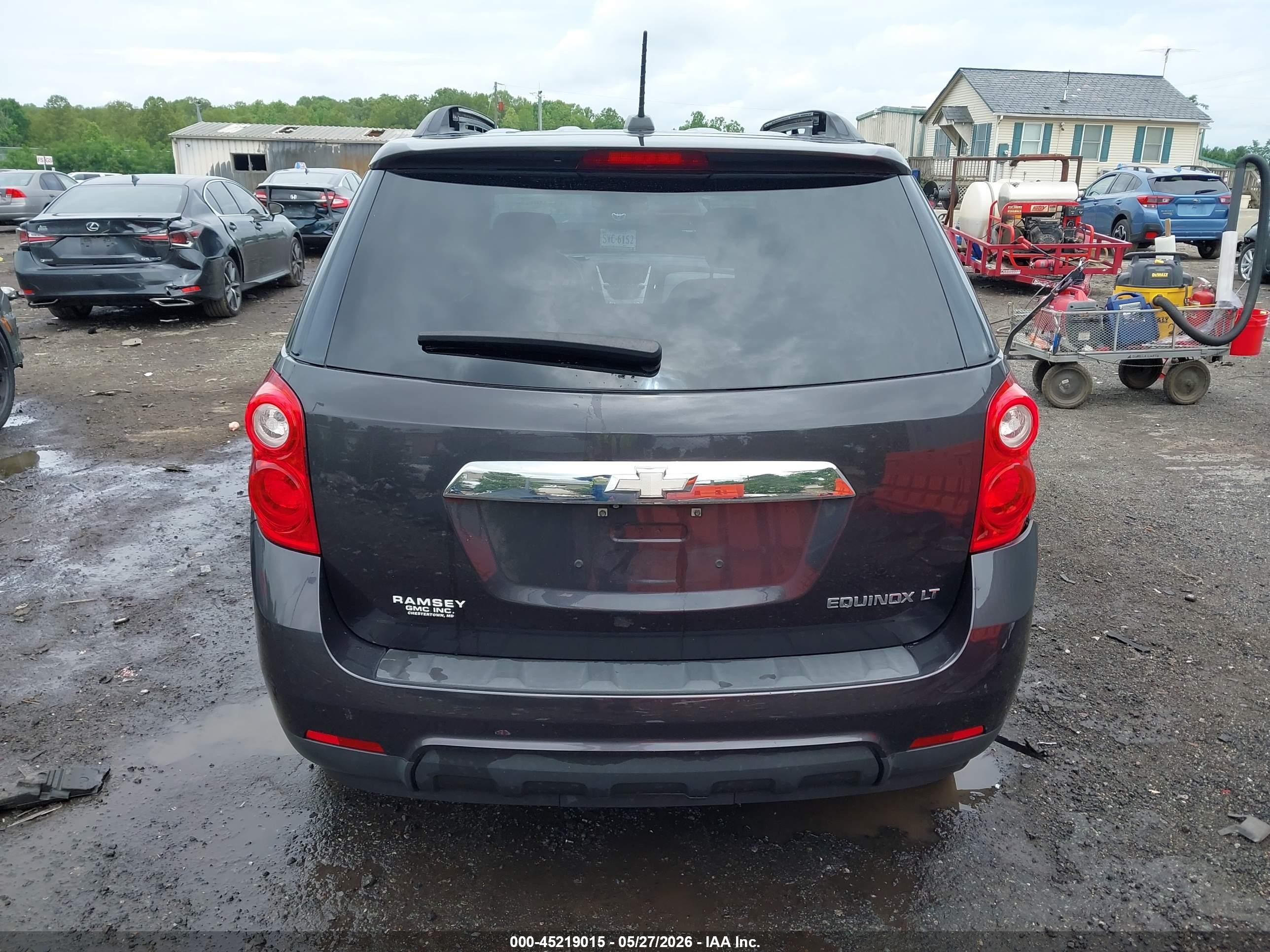 2015 Chevrolet Equinox 1lt Black vin: 1GNALBEK6FZ106742
