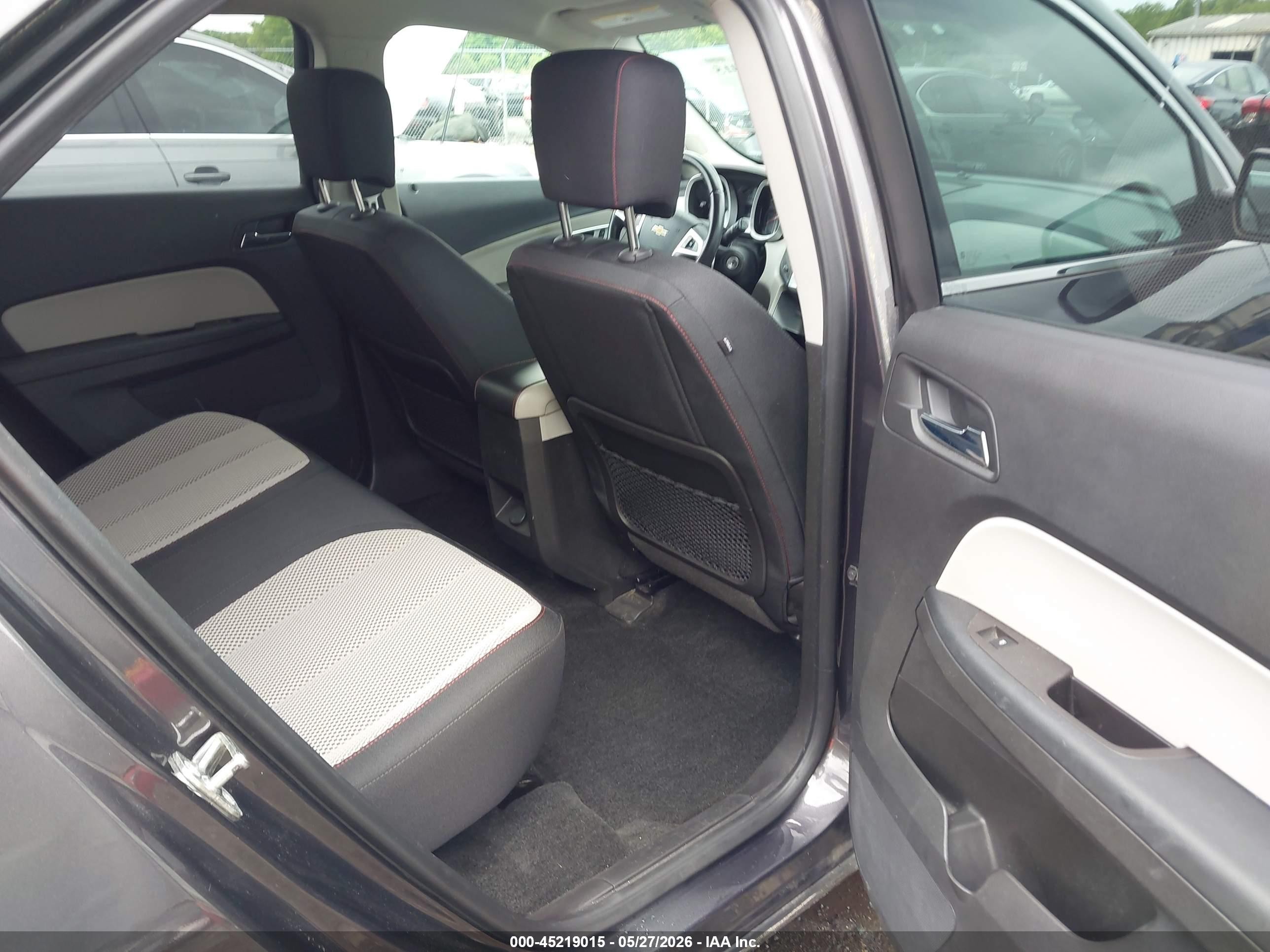 2015 Chevrolet Equinox 1lt Black vin: 1GNALBEK6FZ106742