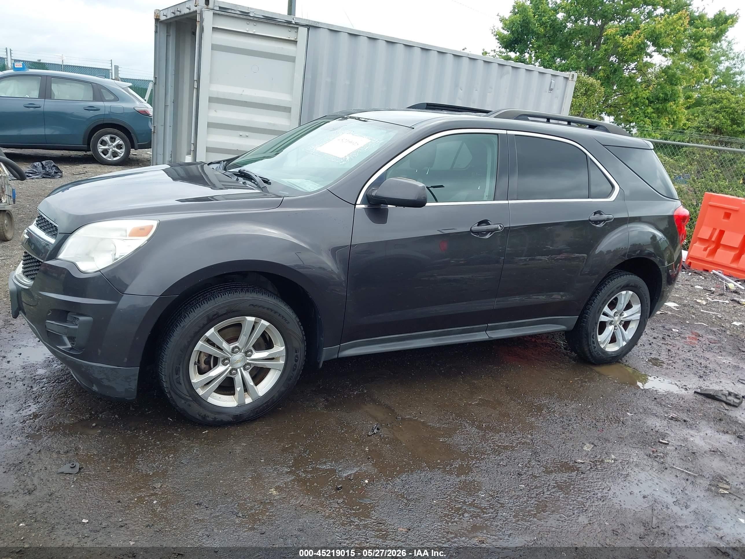 2015 Chevrolet Equinox 1lt Black vin: 1GNALBEK6FZ106742