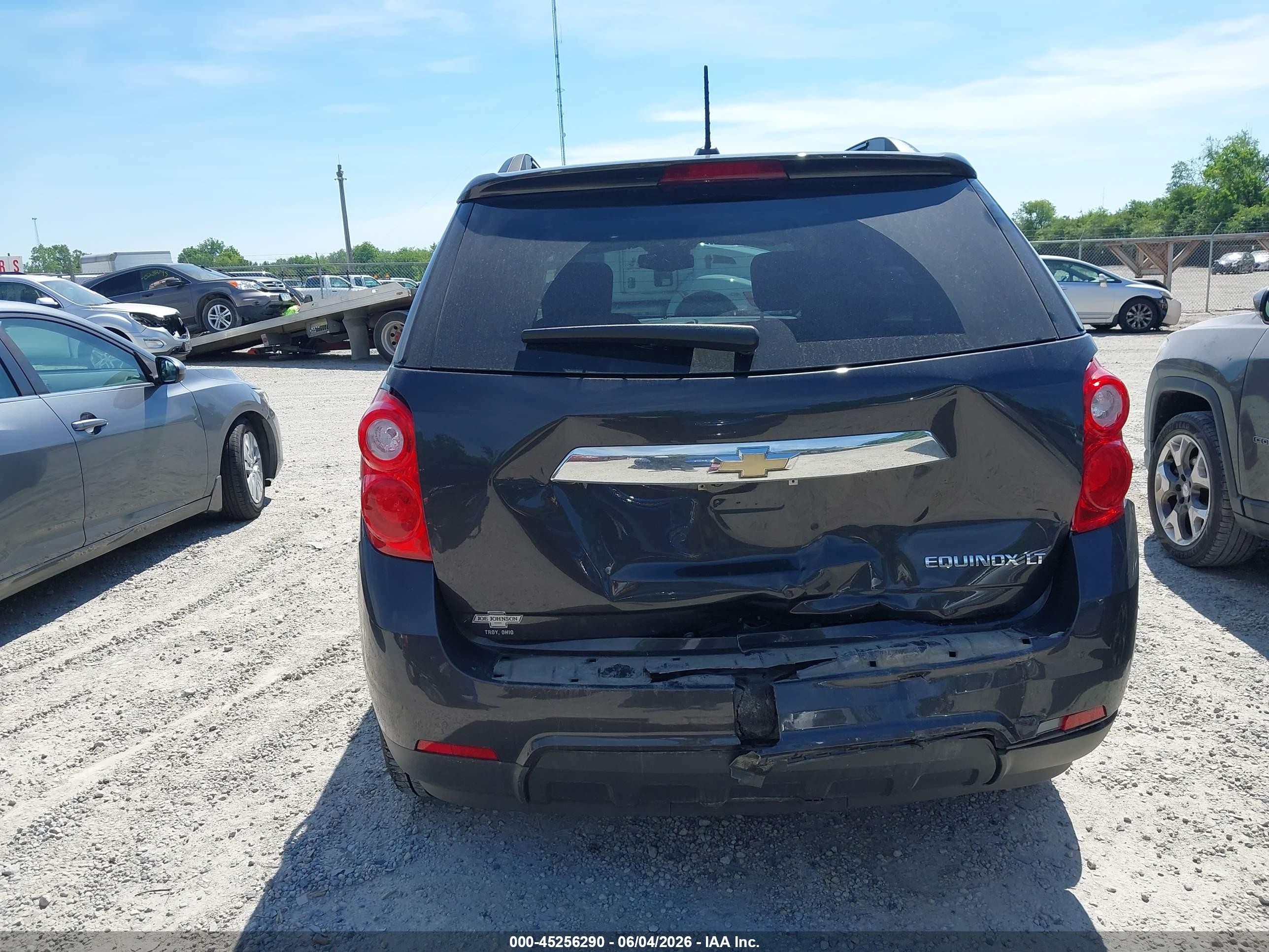 2015 Chevrolet Equinox 1lt Black vin: 1GNALBEK6FZ145878
