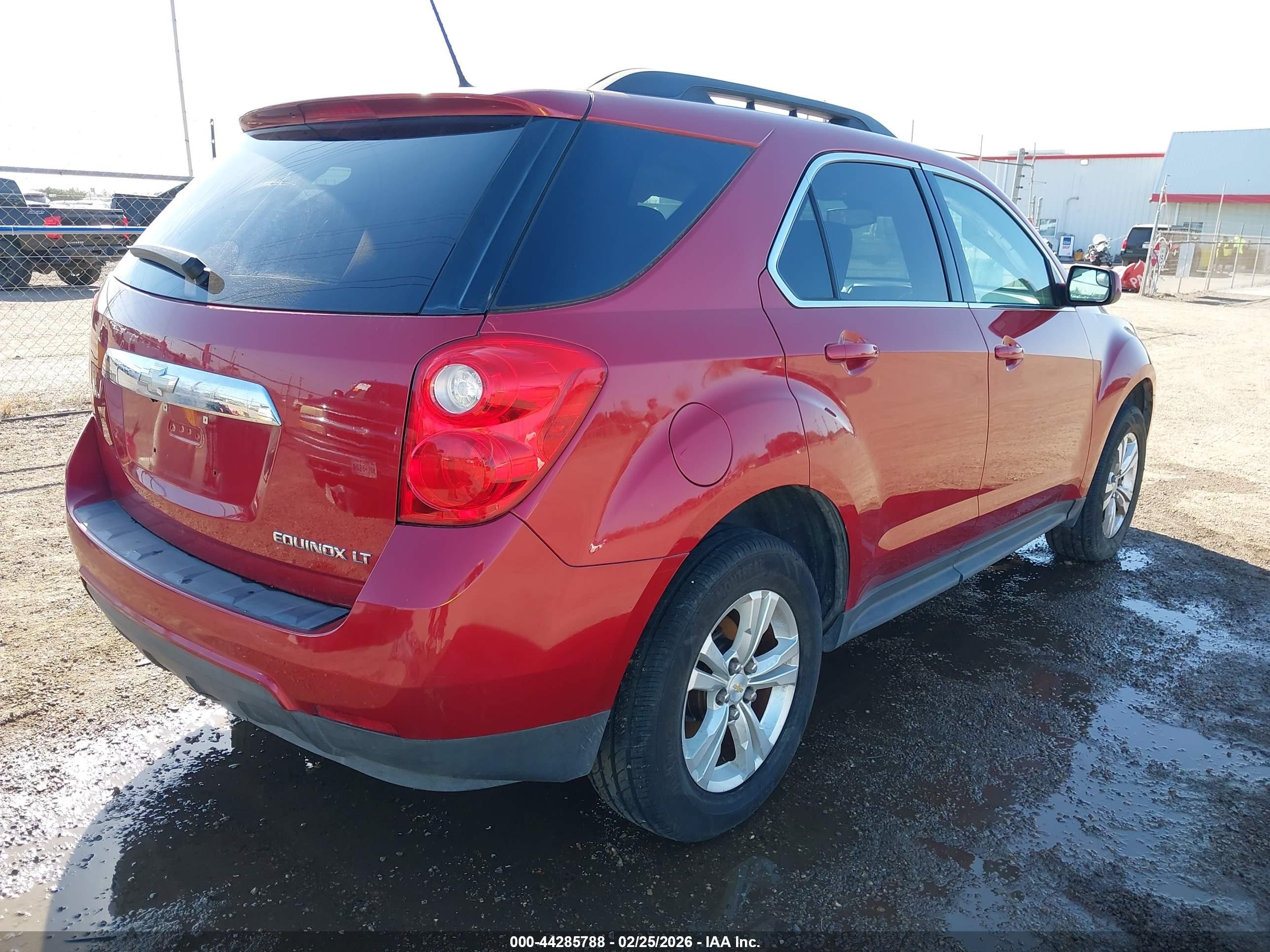 2014 Chevrolet Equinox 1lt Red vin: 1GNALBEK7EZ123628