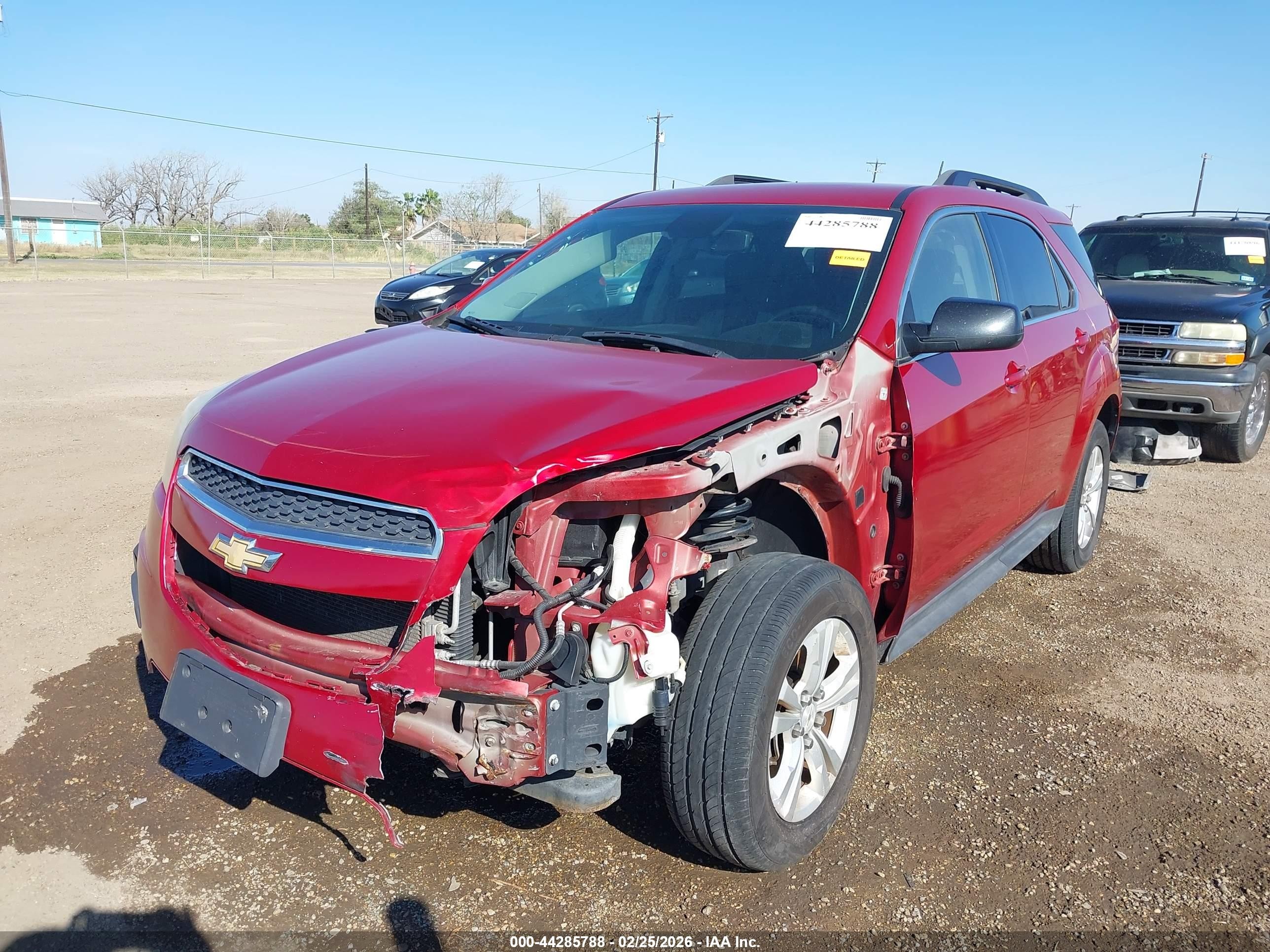 2014 Chevrolet Equinox 1lt Red vin: 1GNALBEK7EZ123628