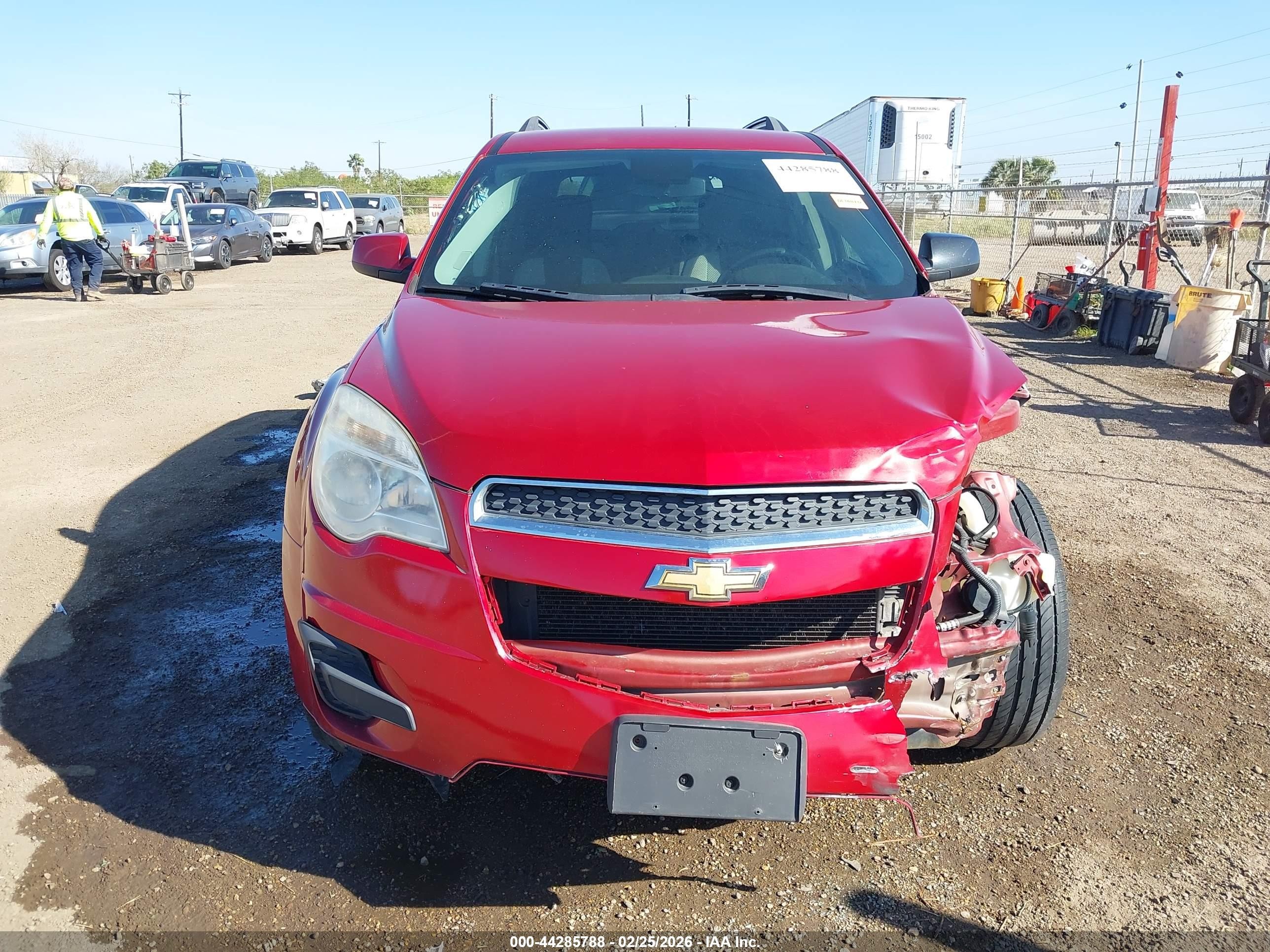 2014 Chevrolet Equinox 1lt Red vin: 1GNALBEK7EZ123628
