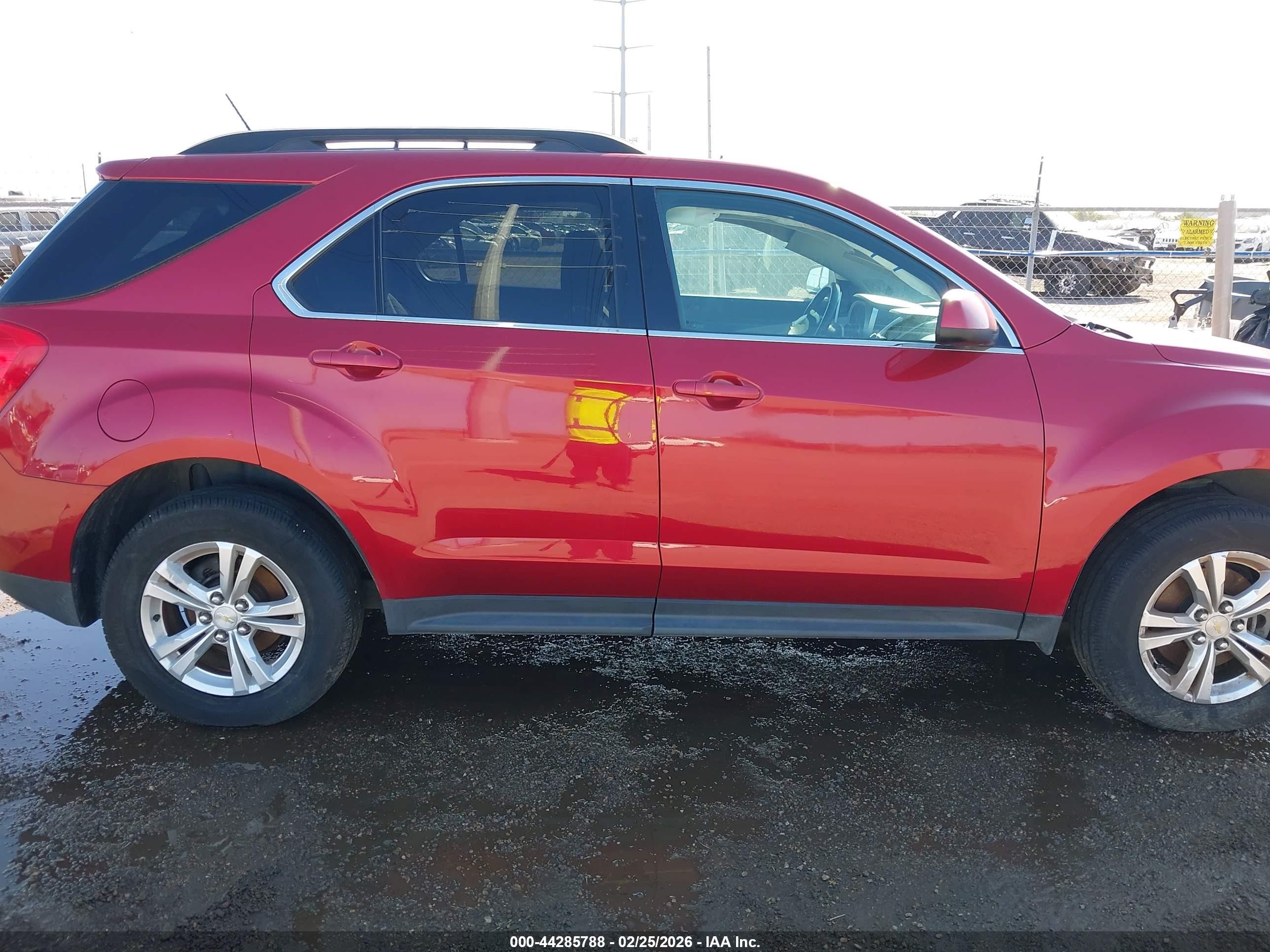 2014 Chevrolet Equinox 1lt Red vin: 1GNALBEK7EZ123628