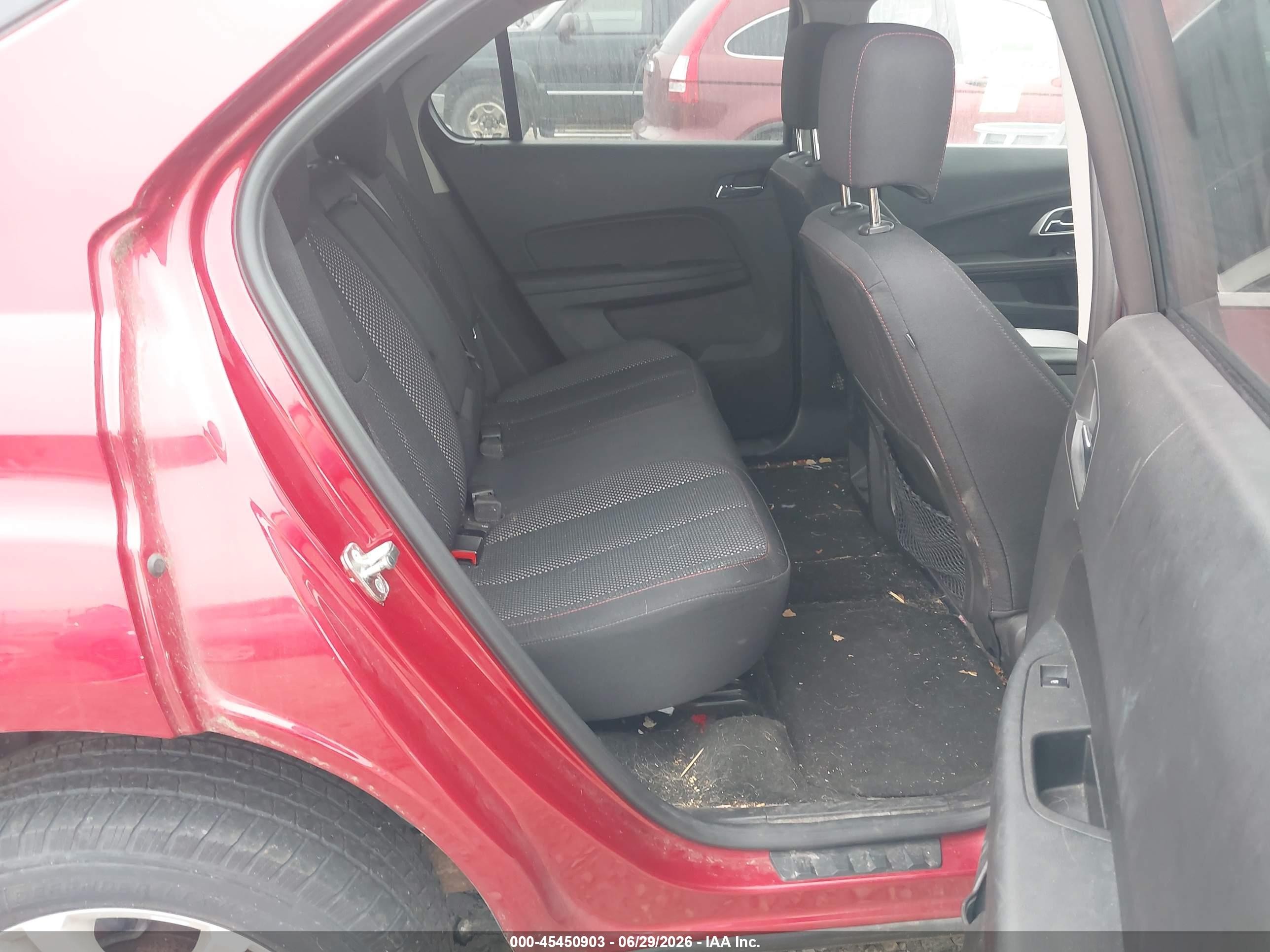 2014 Chevrolet Equinox Lt Red vin: 1GNALBEK7EZ124004