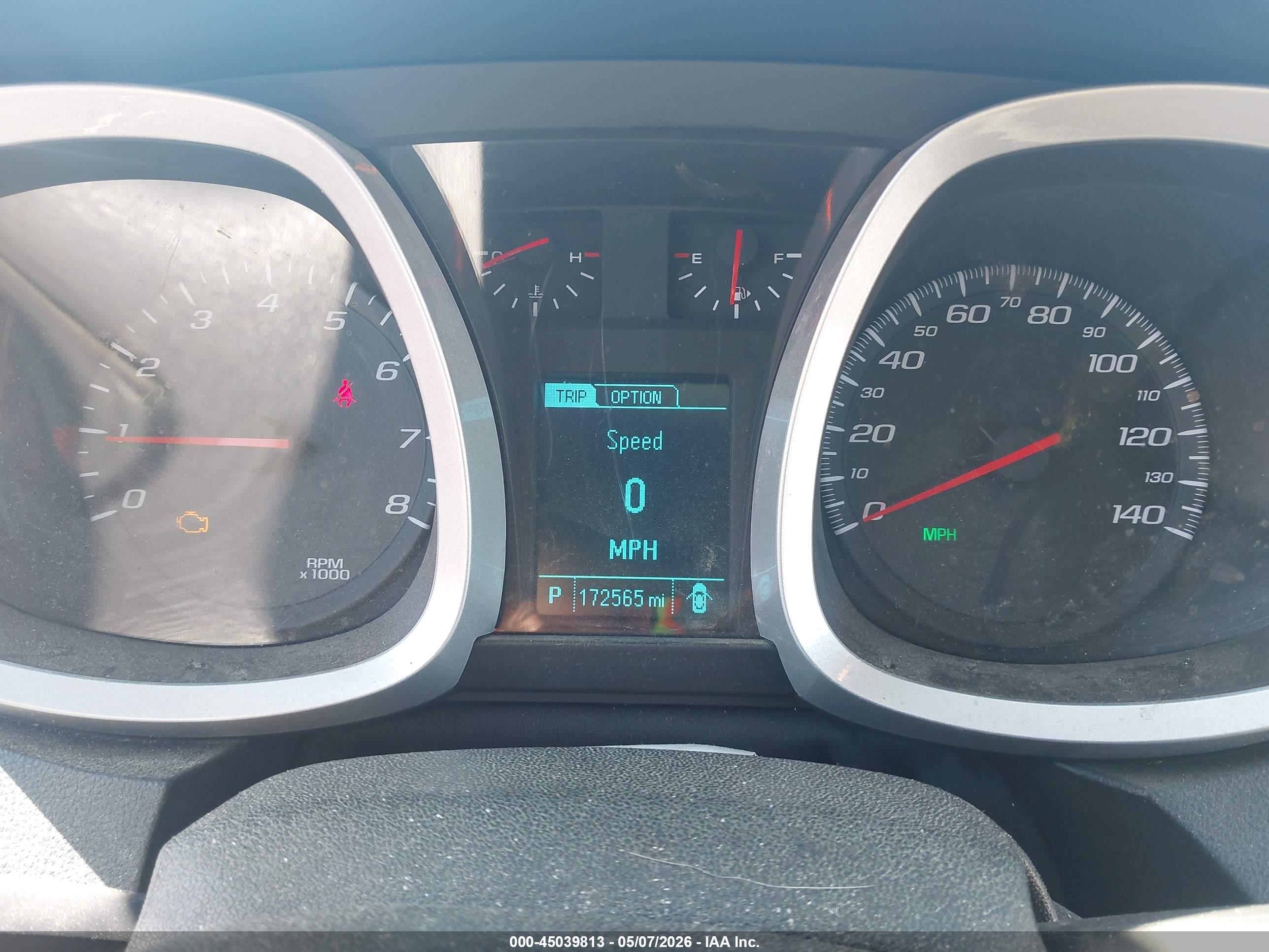 2013 Chevrolet Equinox Ls White vin: 1GNALBEK8DZ112443