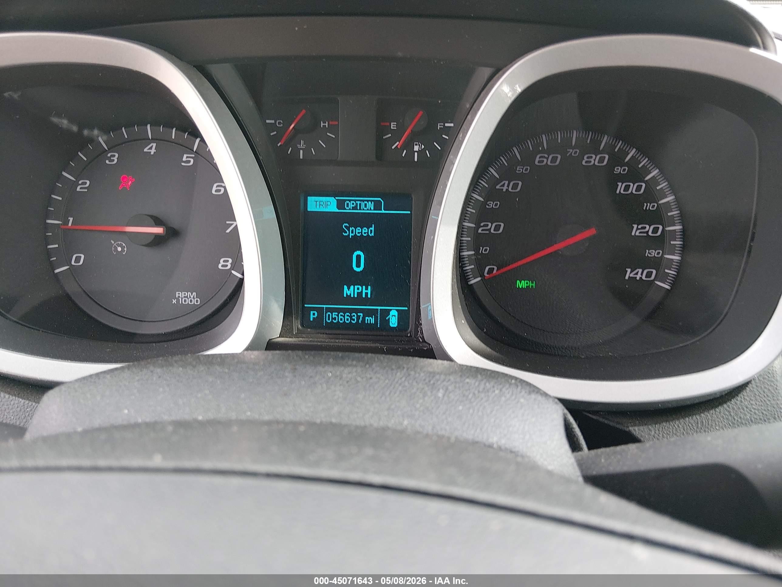 2014 Chevrolet Equinox 1lt White vin: 1GNALBEK8EZ107468