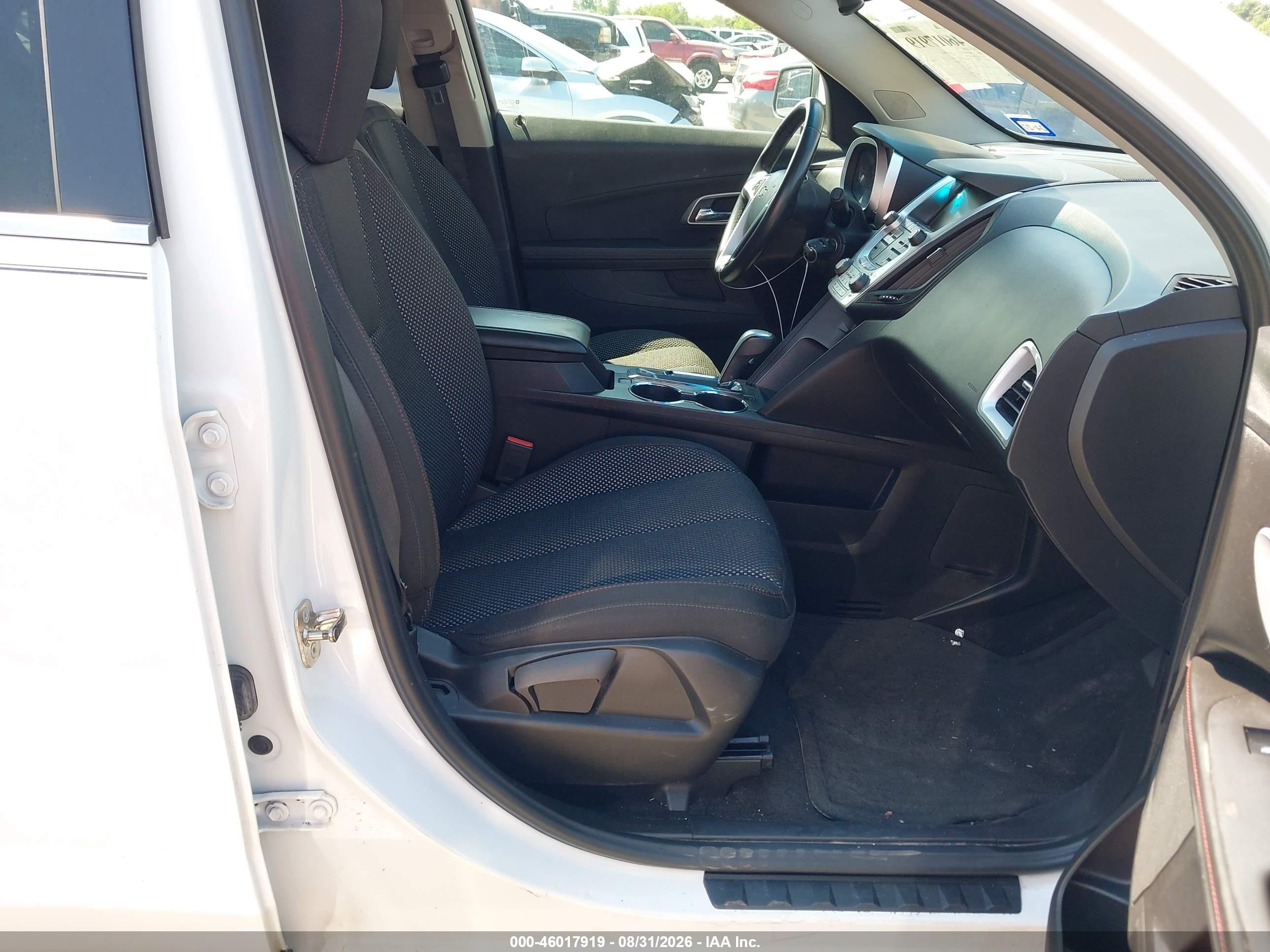 2014 Chevrolet Equinox 1lt Белый vin: 1GNALBEK8EZ123802