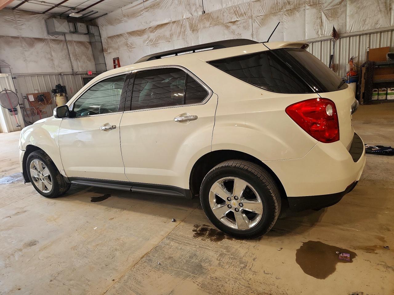 2015 Chevrolet Equinox Lt White vin: 1GNALBEK8FZ126958
