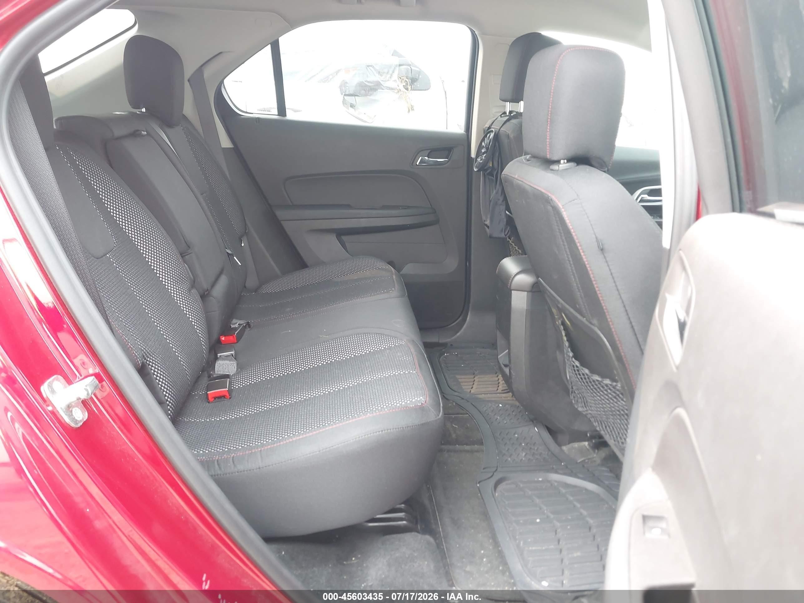 2015 Chevrolet Equinox Lt Red vin: 1GNALBEK8FZ129147