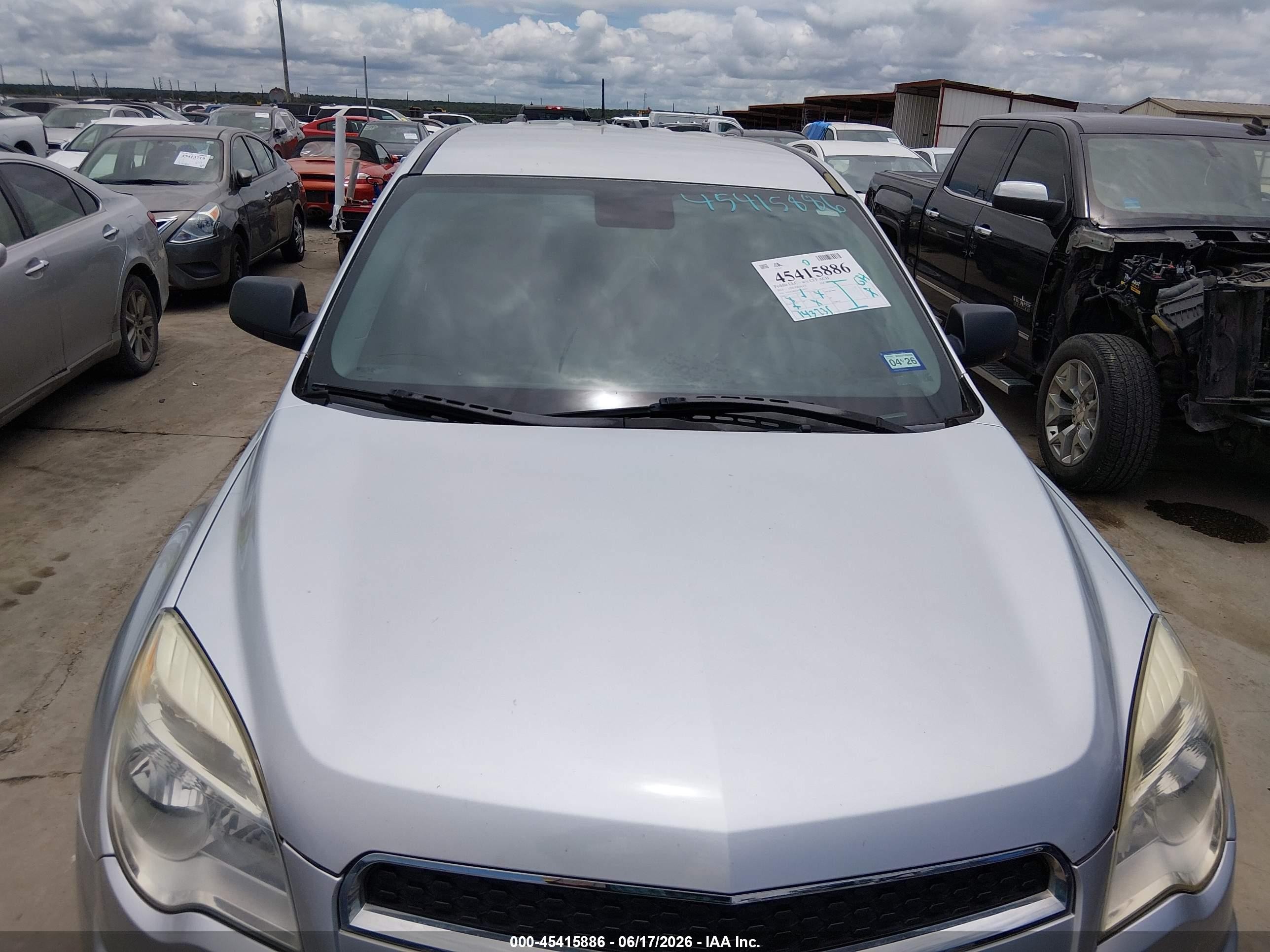 2013 Chevrolet Equinox Ls Silver vin: 1GNALBEK9DZ124777