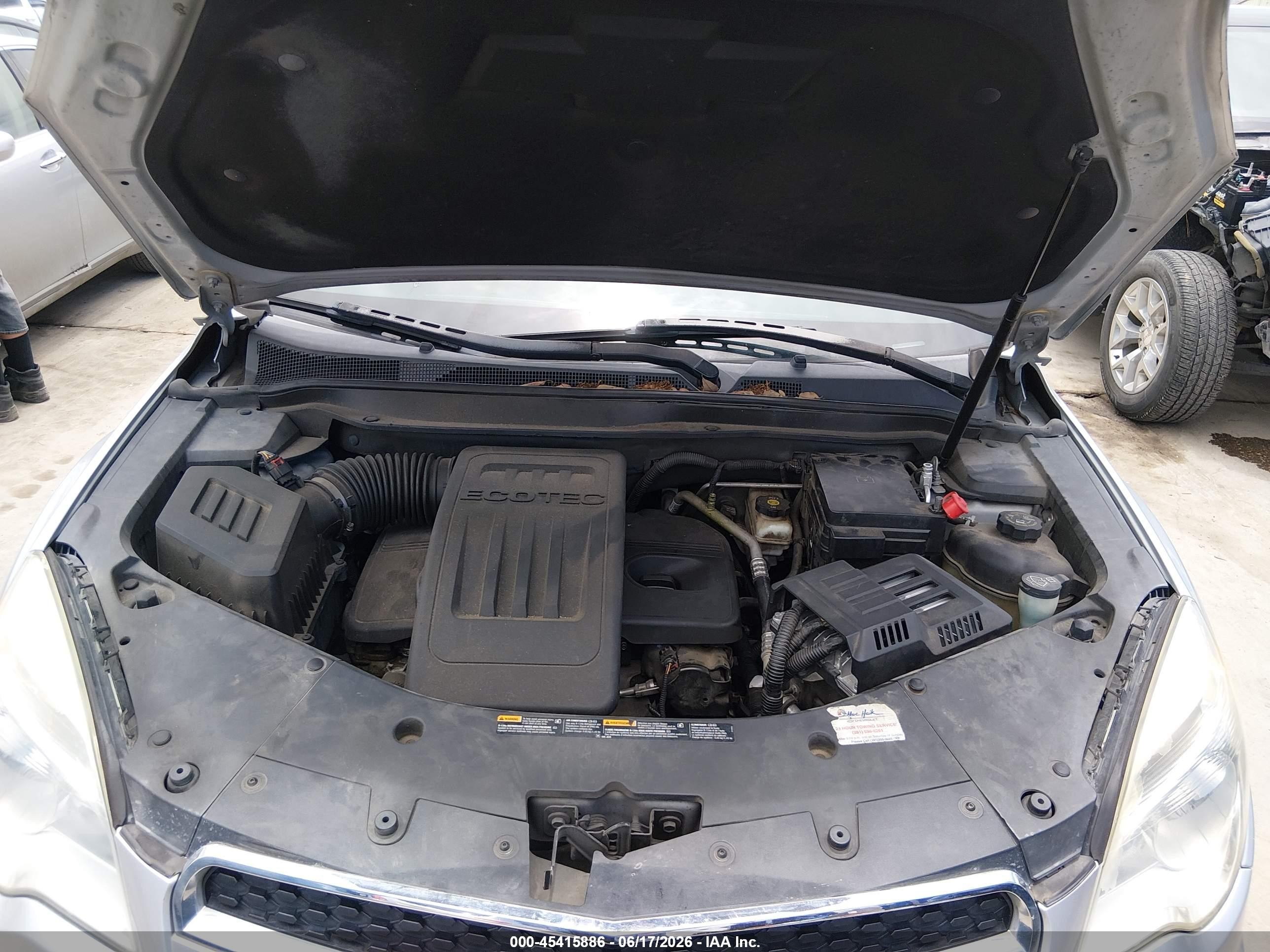 2013 Chevrolet Equinox Ls Silver vin: 1GNALBEK9DZ124777
