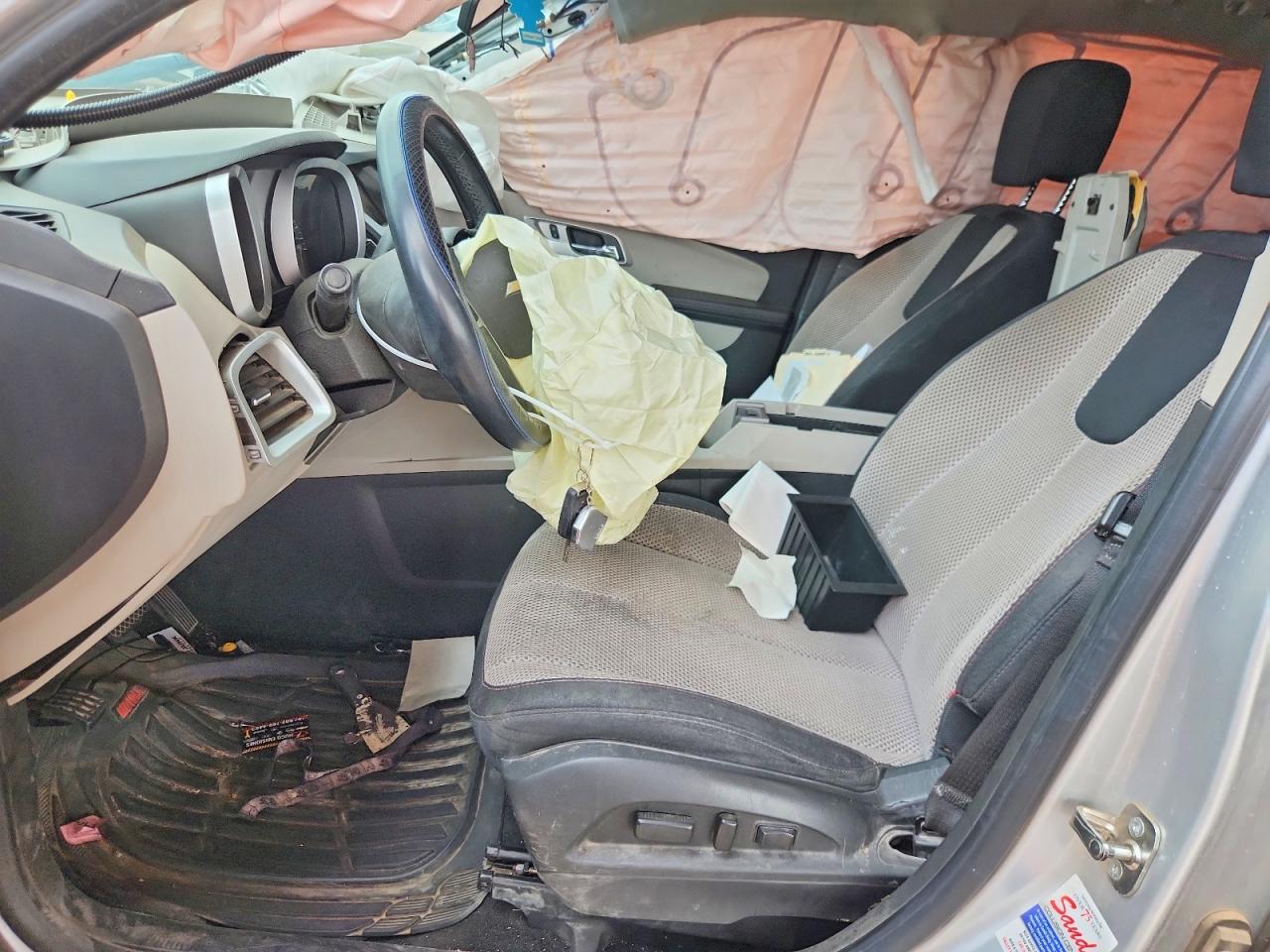 2014 Chevrolet Equinox Lt Silver vin: 1GNALBEK9EZ137191