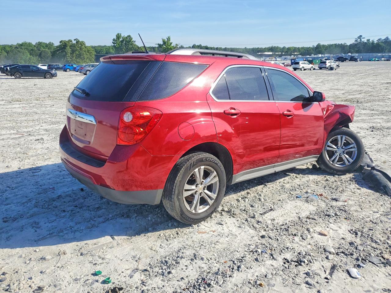 2014 Chevrolet Equinox Lt Красный vin: 1GNALBEK9EZ137465