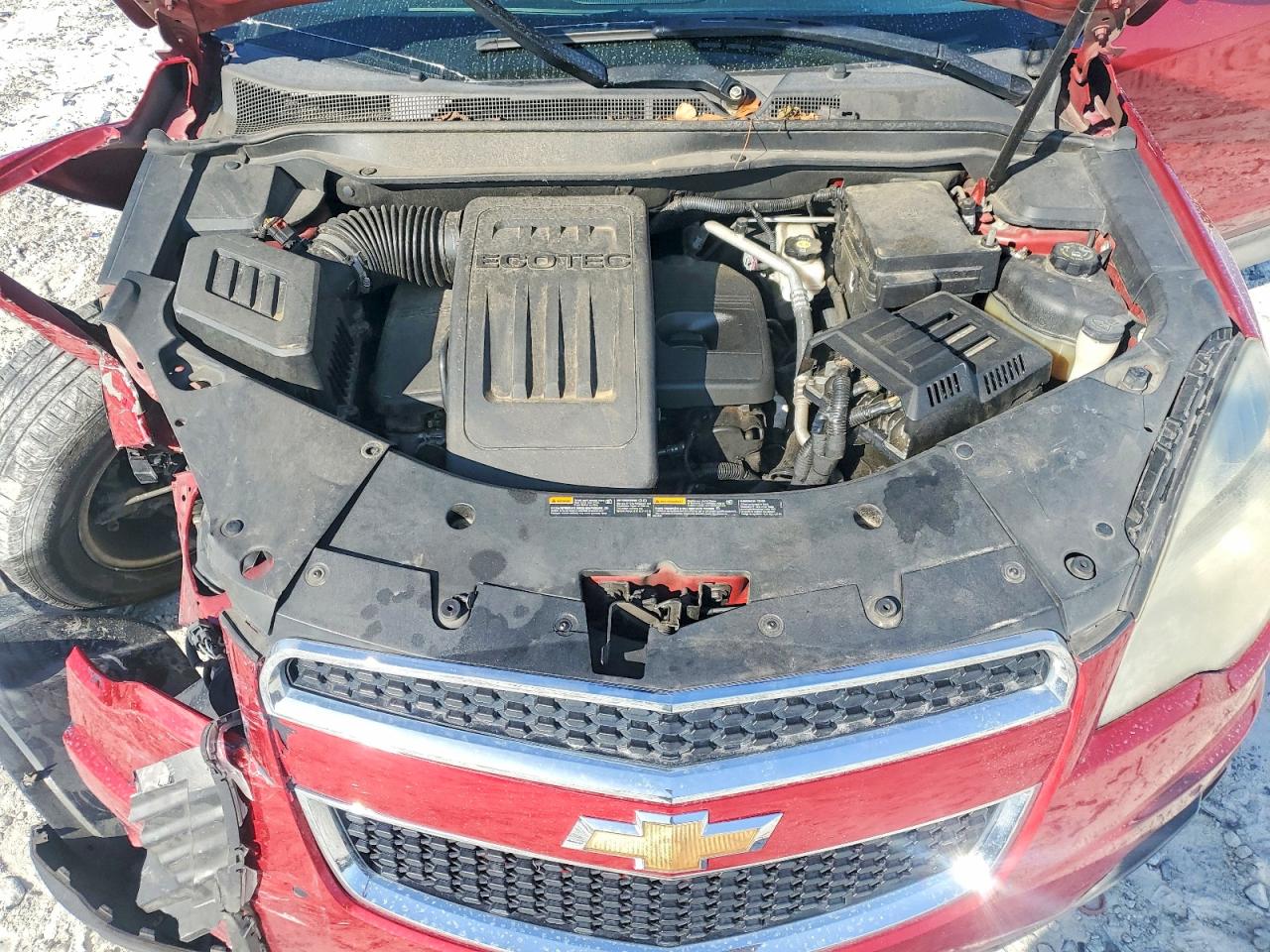 2014 Chevrolet Equinox Lt Красный vin: 1GNALBEK9EZ137465