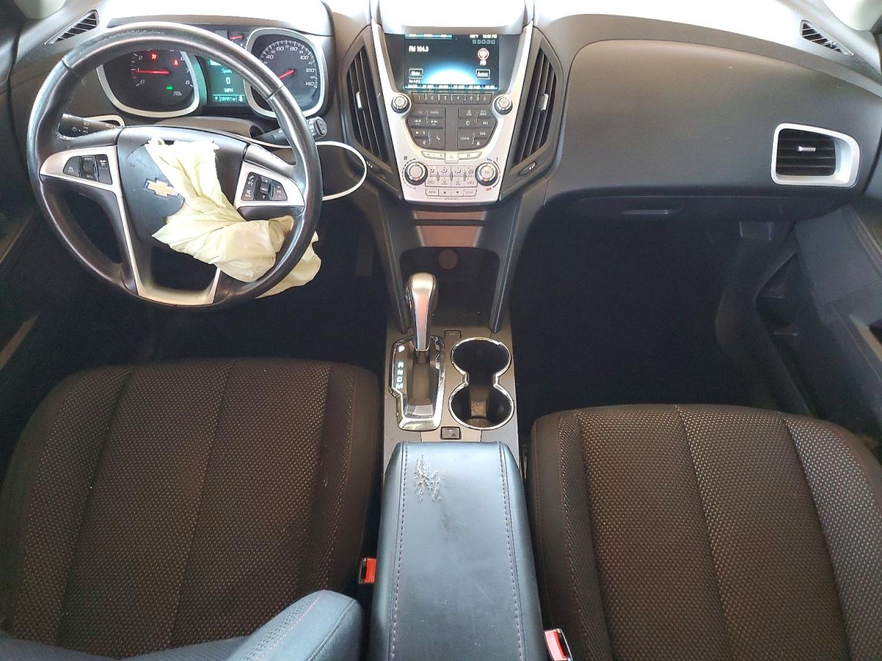 2015 Chevrolet Equinox Lt White vin: 1GNALBEK9FZ102023