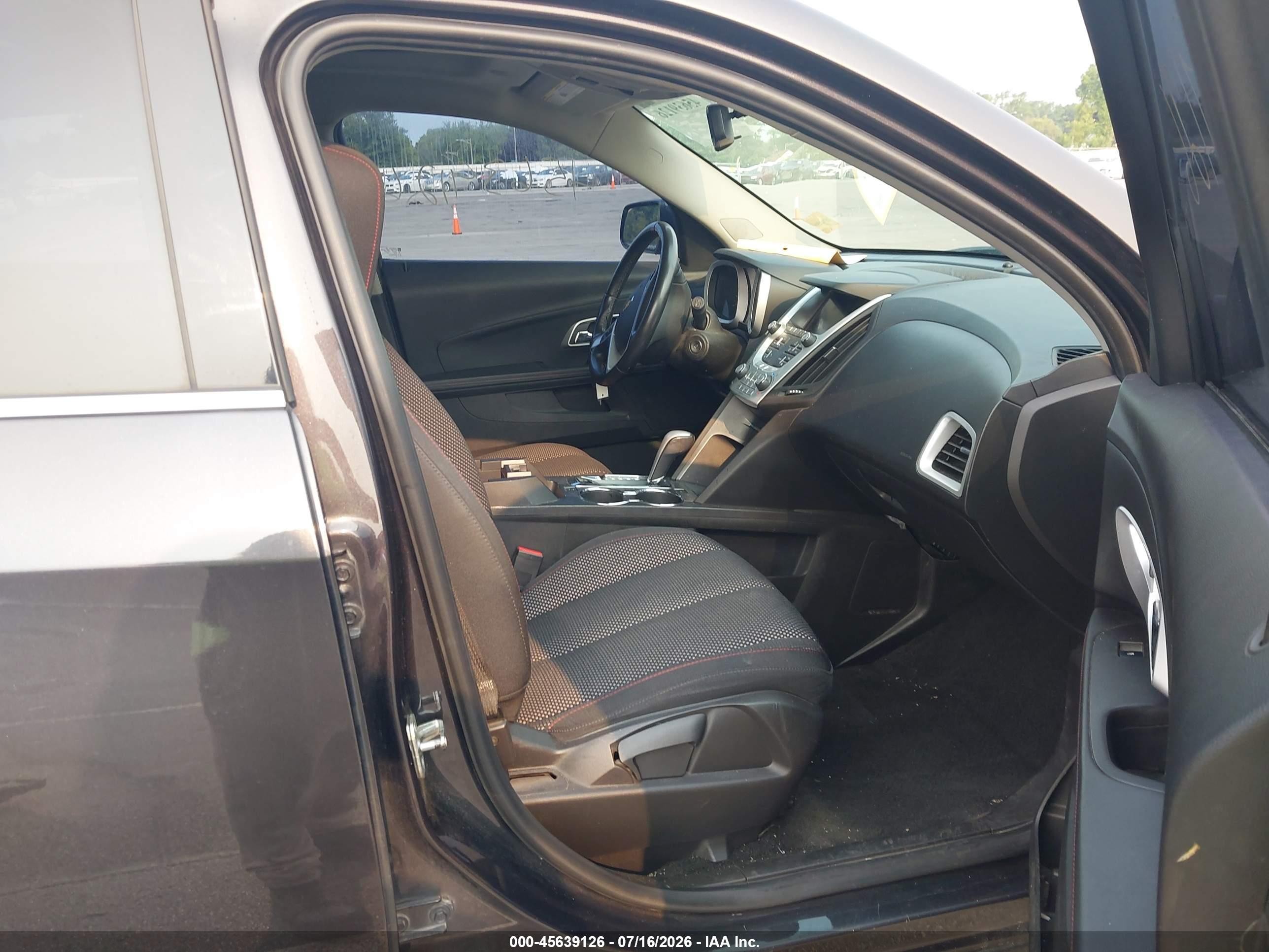 2015 Chevrolet Equinox Lt Серый vin: 1GNALBEK9FZ108579