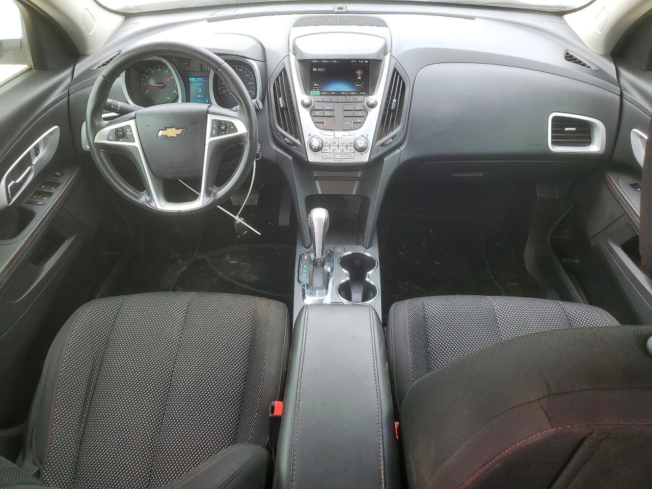 2015 Chevrolet Equinox Lt White vin: 1GNALBEK9FZ110980