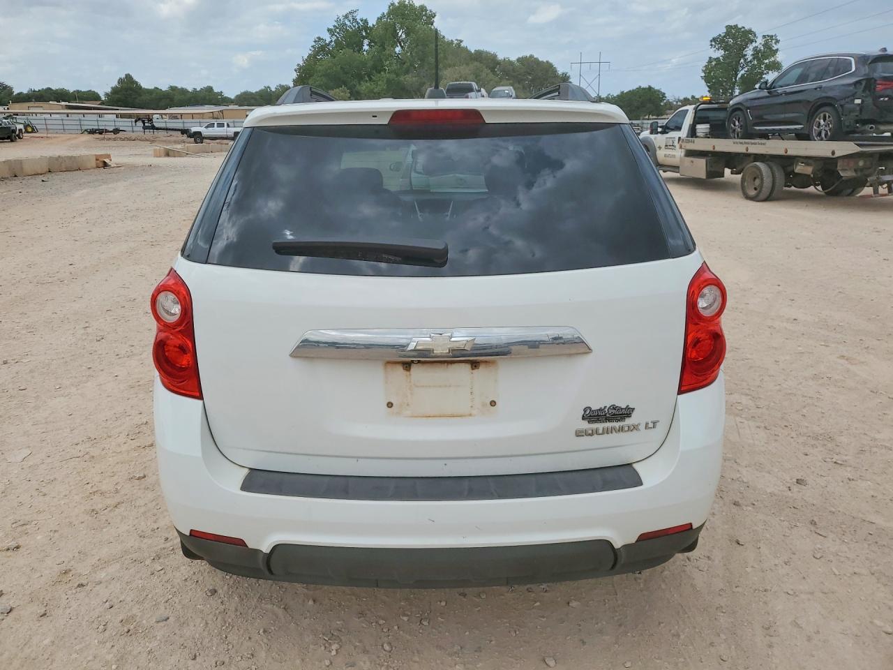2015 Chevrolet Equinox Lt White vin: 1GNALBEK9FZ110980