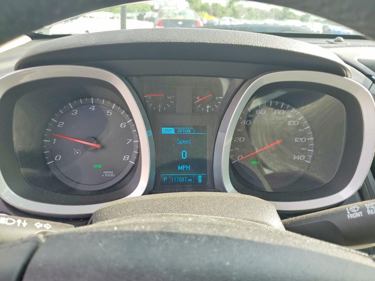 2015 Chevrolet Equinox Lt White vin: 1GNALBEK9FZ124538