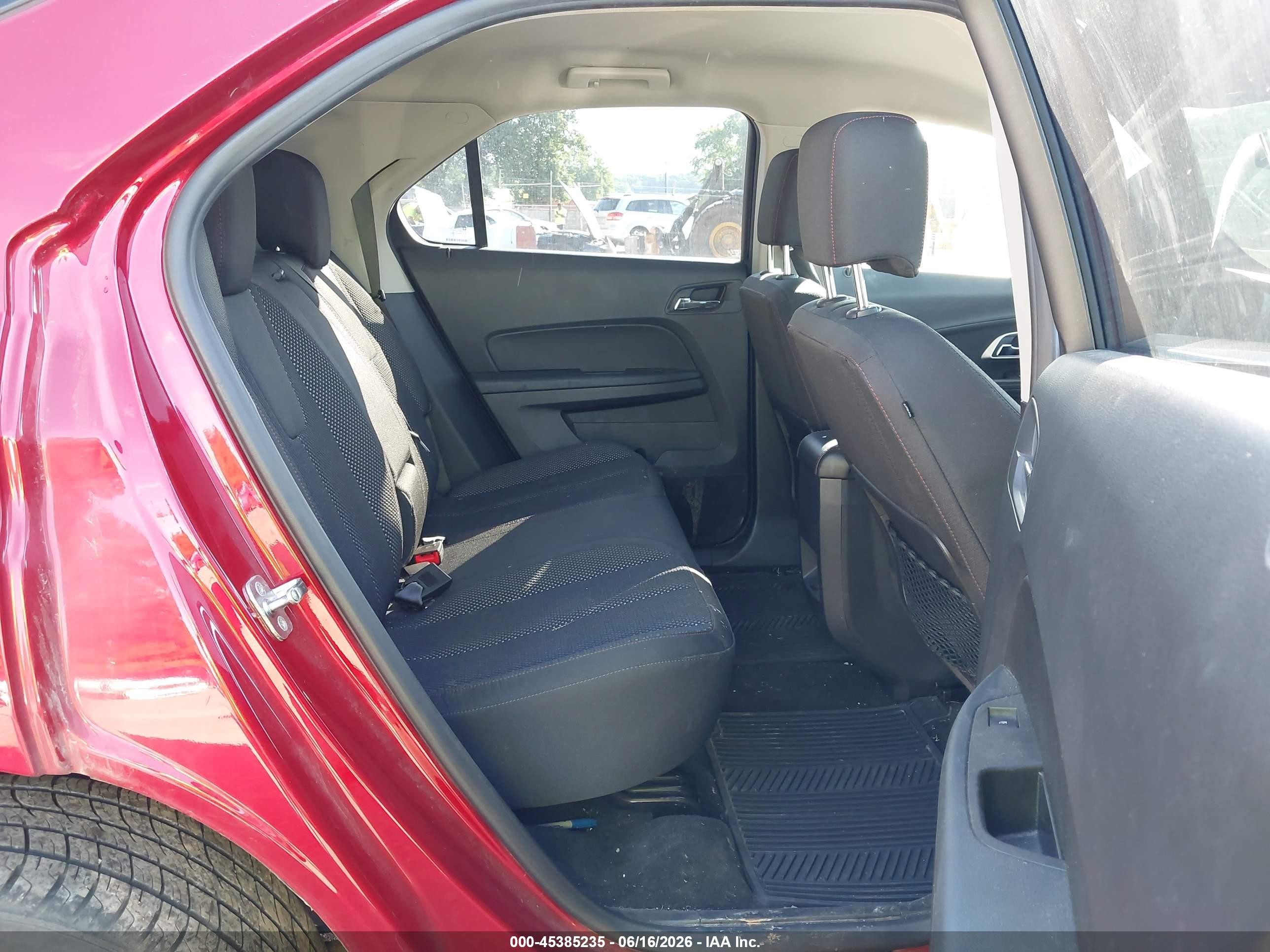 2014 Chevrolet Equinox Lt Red vin: 1GNALBEKXEZ123445